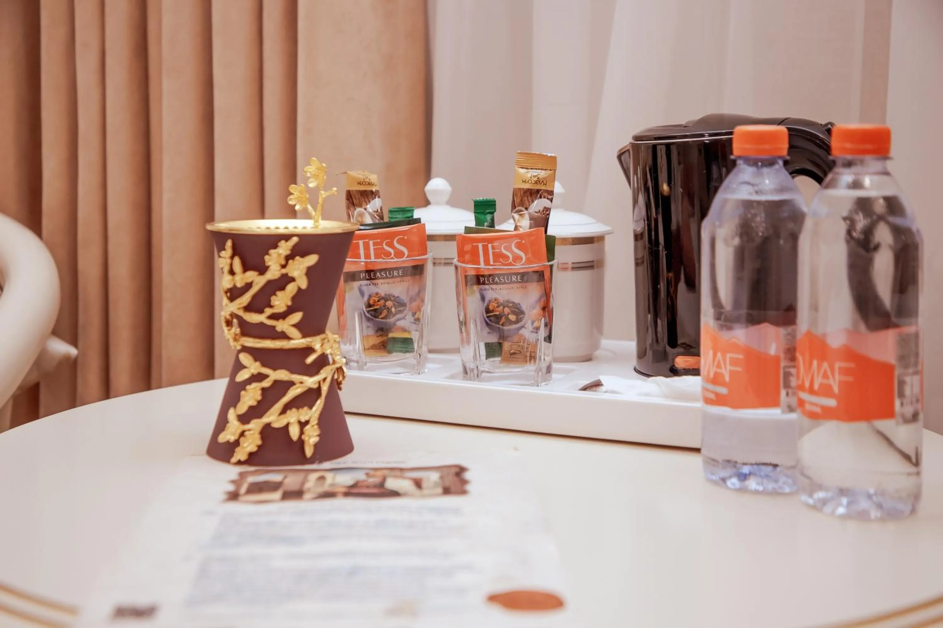 Drinks in al Madina Hotel Samarkand