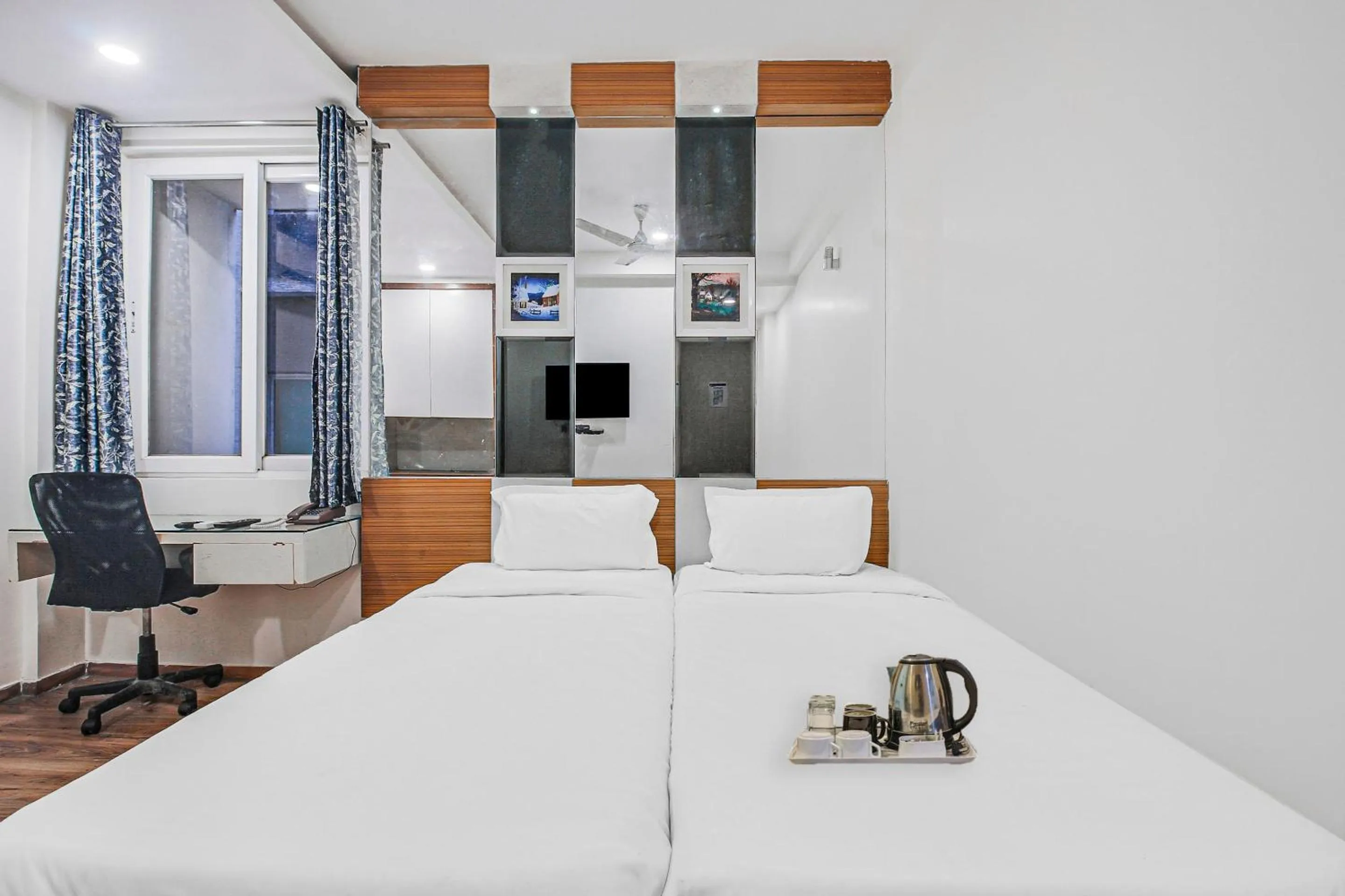 Bedroom, Bed in Super Townhouse Eaglewood Gachibowli