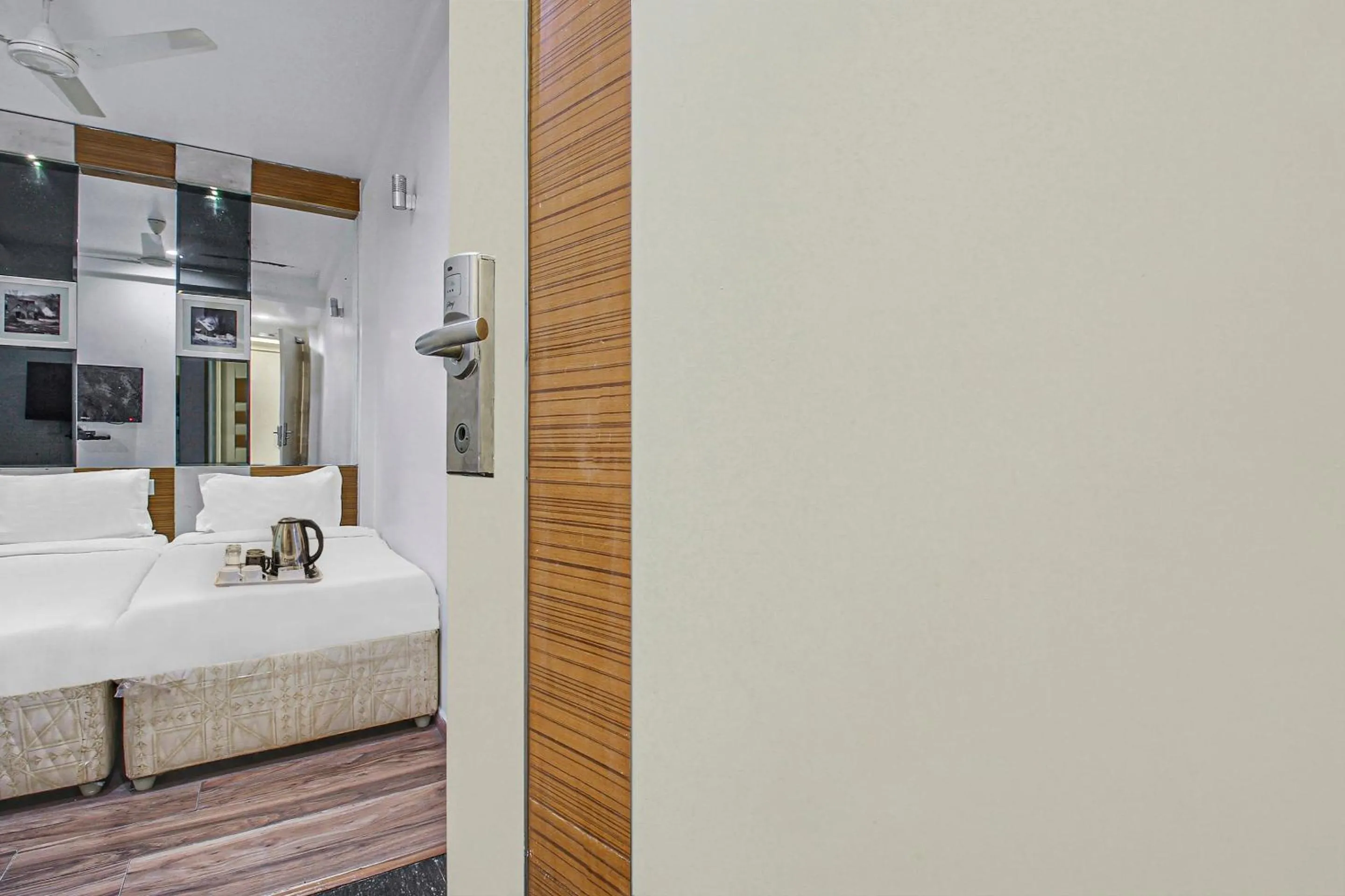 Bedroom, Bed in Super Townhouse Eaglewood Gachibowli