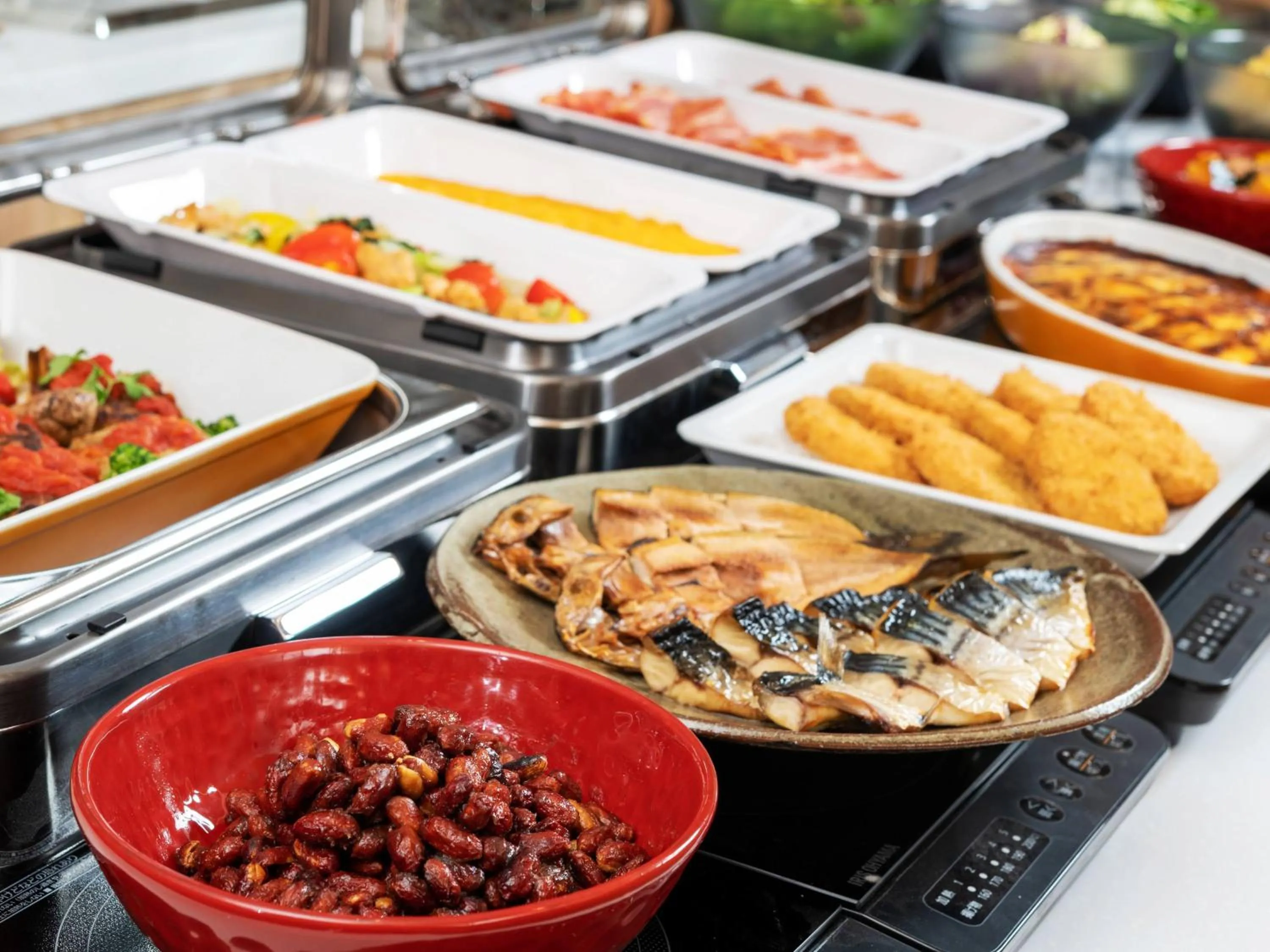 Buffet breakfast in HOTEL MYSTAYS Soga