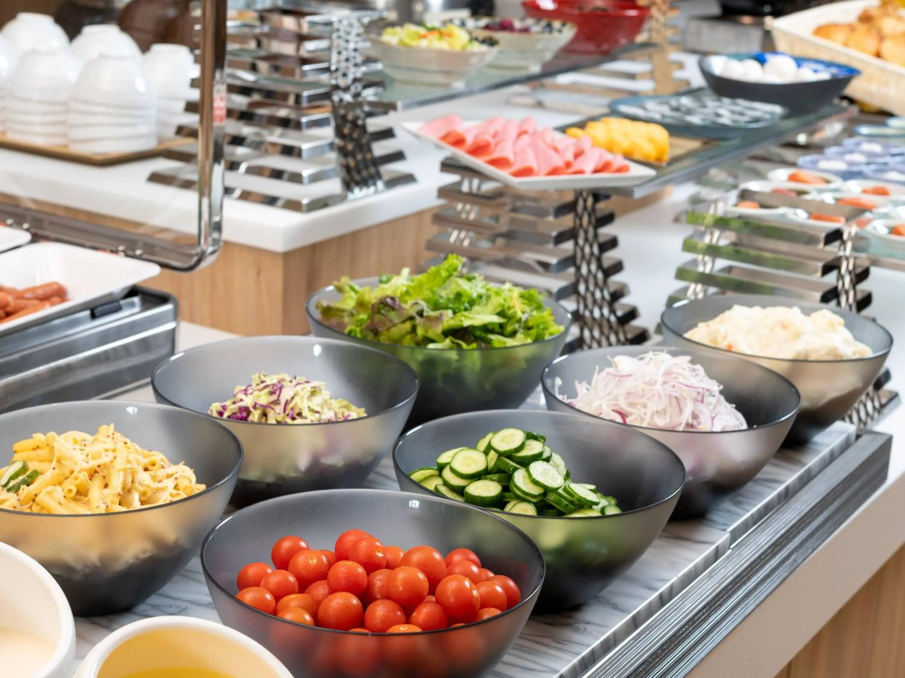 Buffet breakfast in HOTEL MYSTAYS Soga