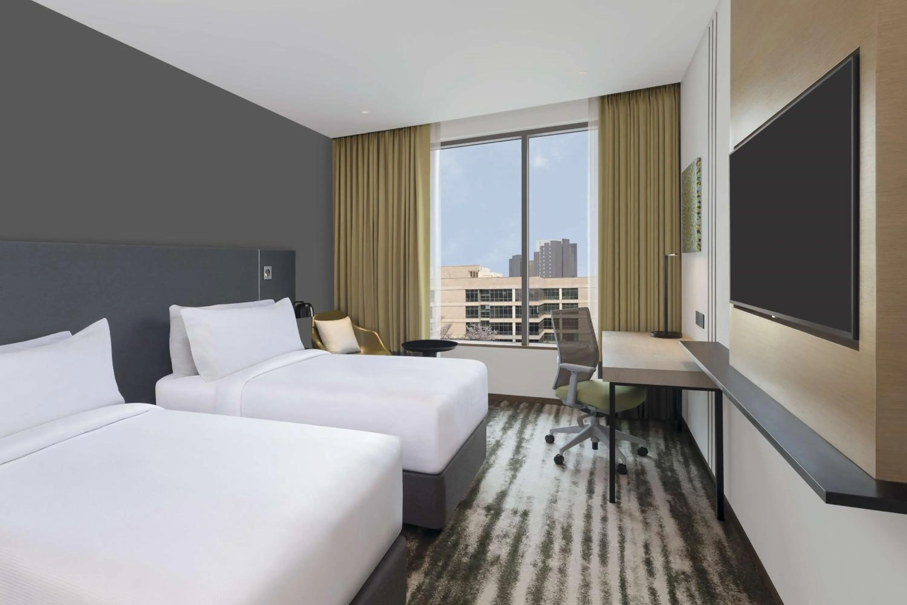 Bed in Hilton Garden Inn Bengaluru Embassy Manyata Business Park