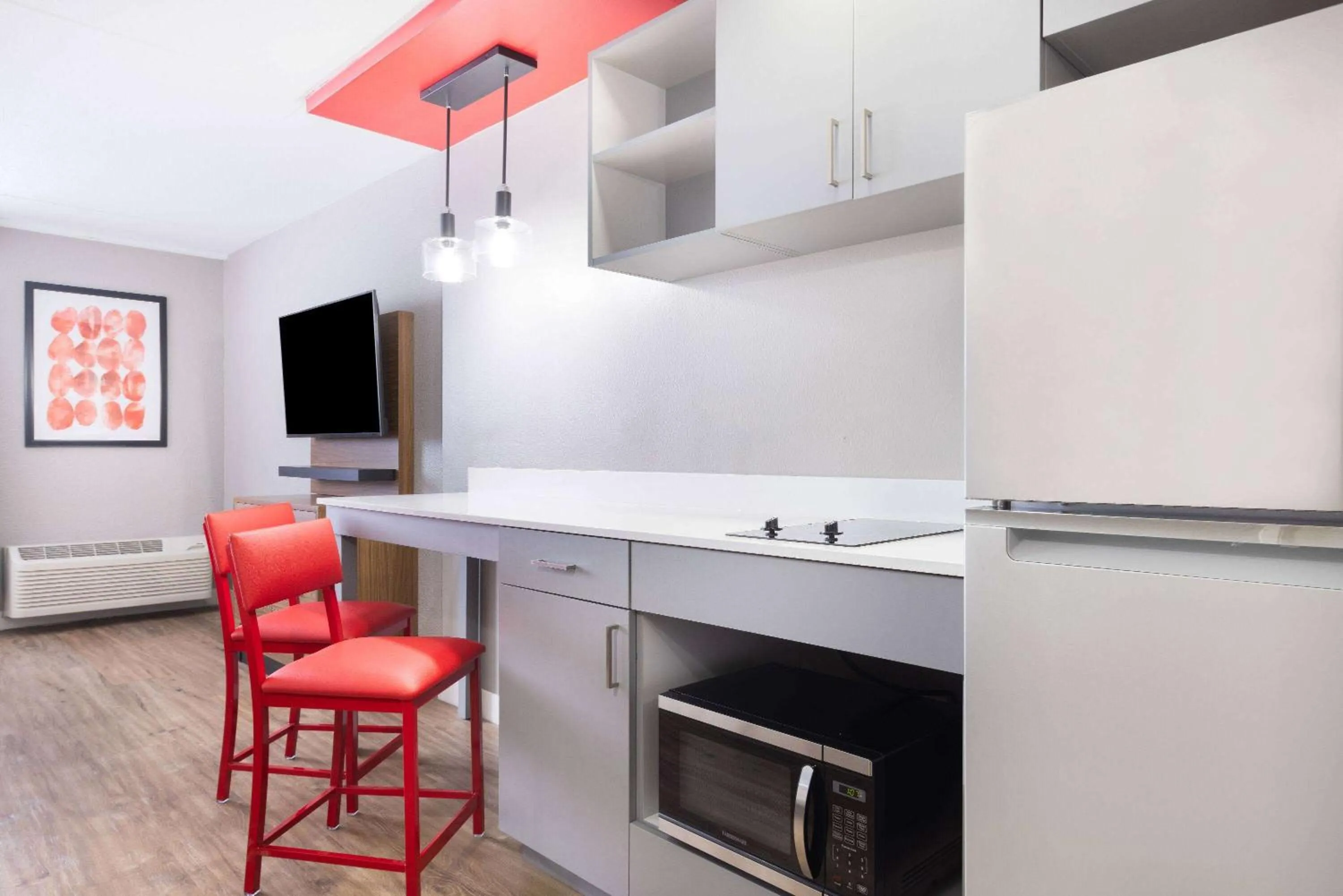 Photo of the whole room in Hawthorn Extended Stay by Wyndham Wichita Airport