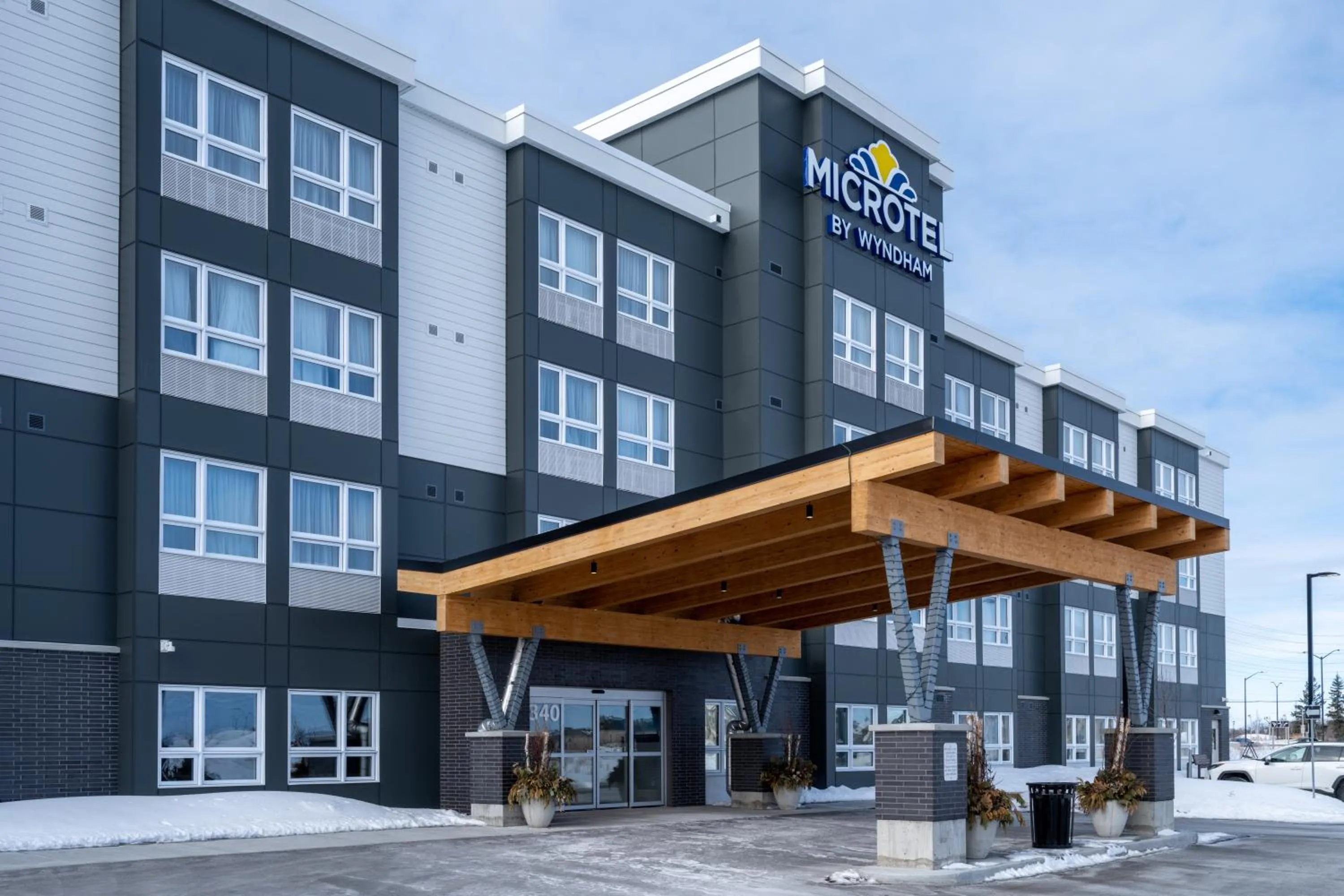 Property building in Microtel Inn & Suites by Wyndham Kanata Ottawa West