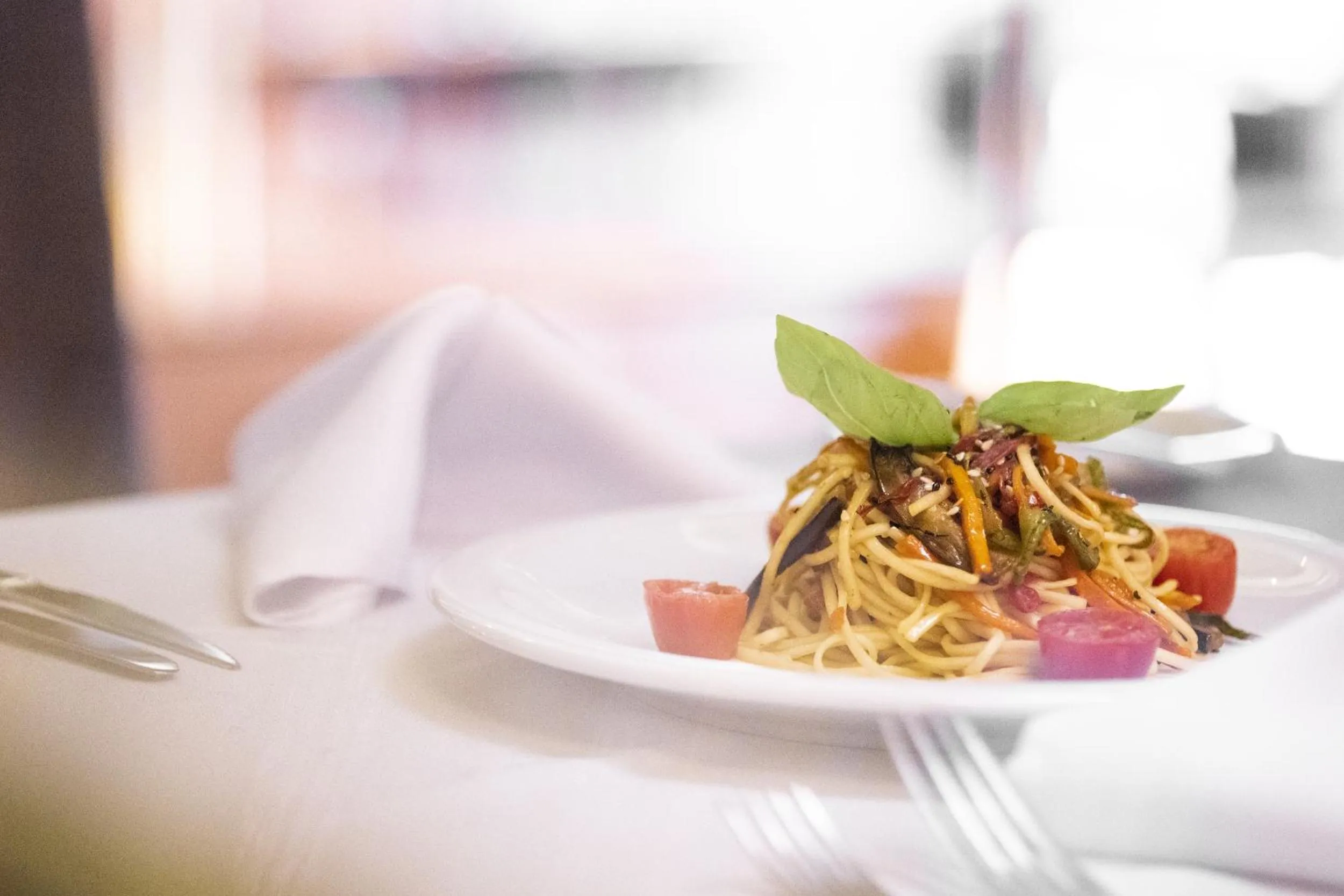 Food and drinks in El Conquistador Hotel