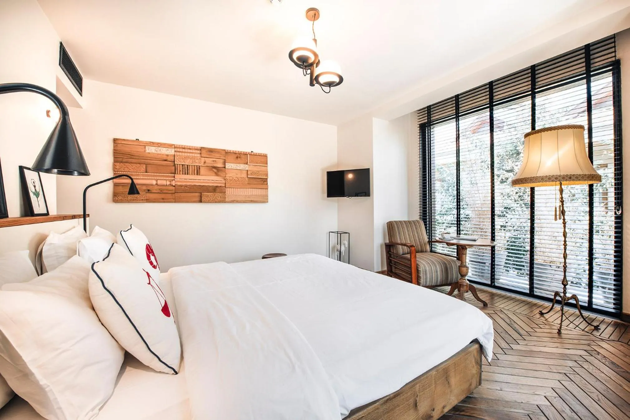 Bed in To Be Social House