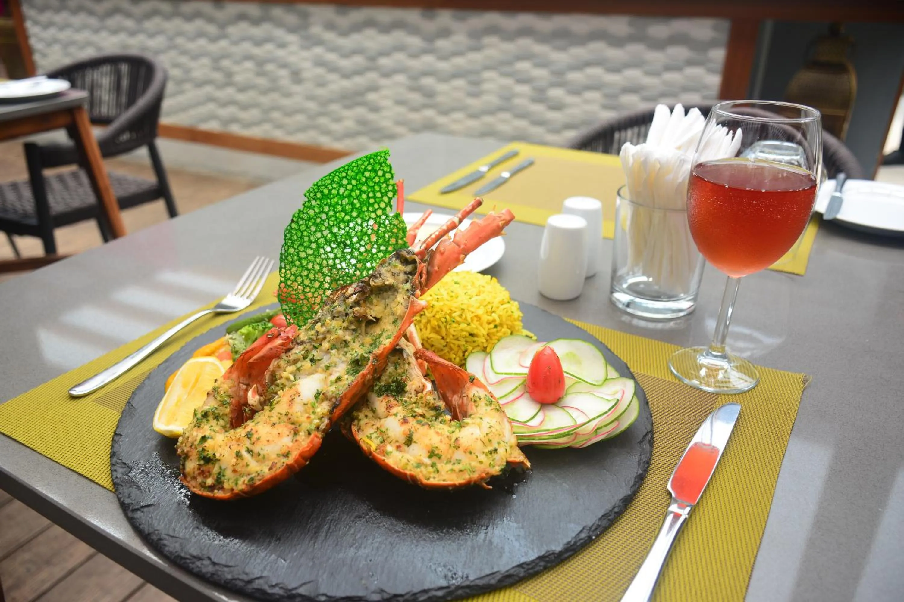 Restaurant/places to eat in Royal Green Wellness Resort