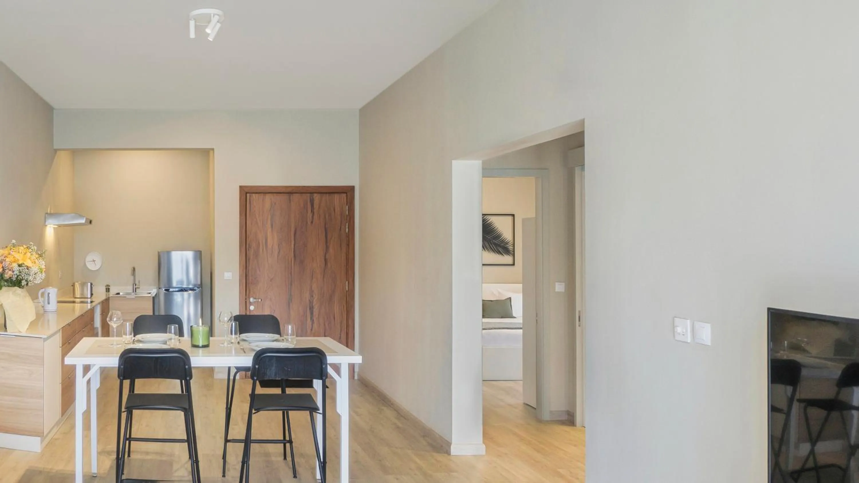 Kitchen or kitchenette in Royal Green Wellness Resort