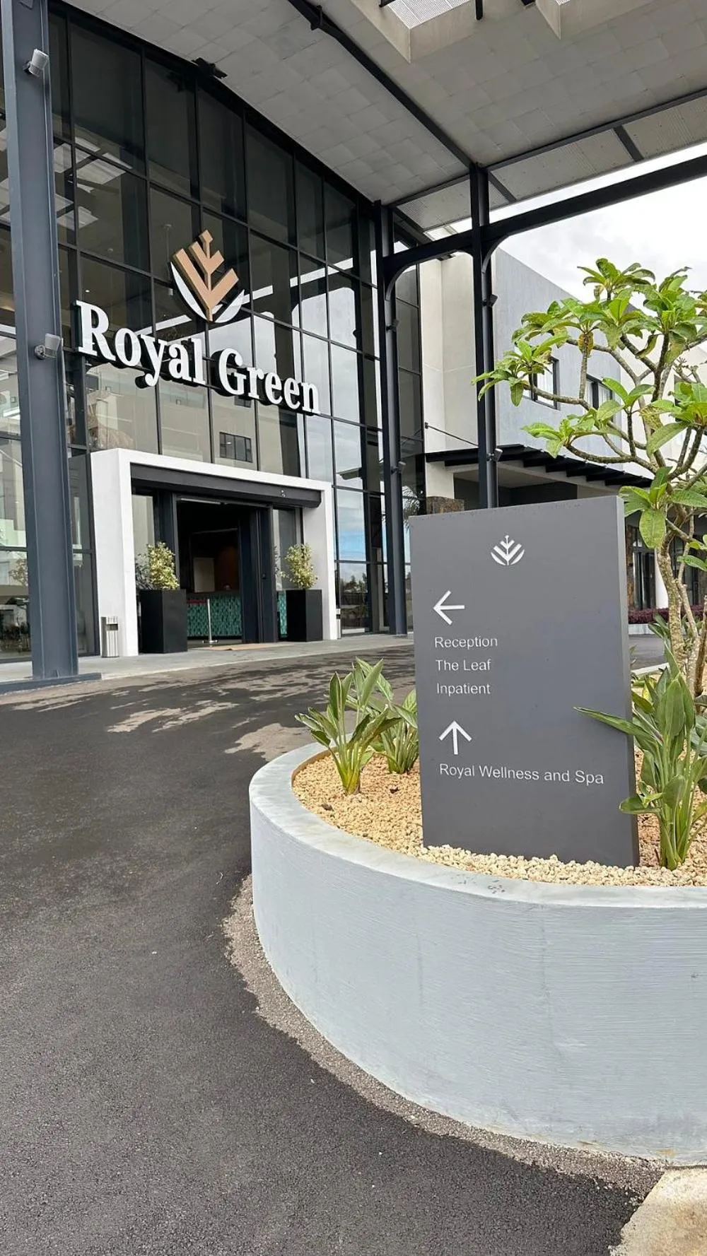 Facade/entrance in Royal Green Wellness Resort