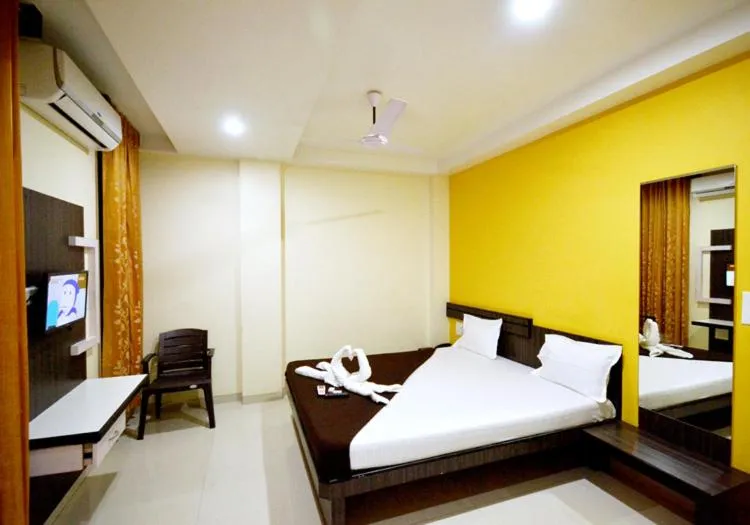 Bed in Hotel sai kanhaiya