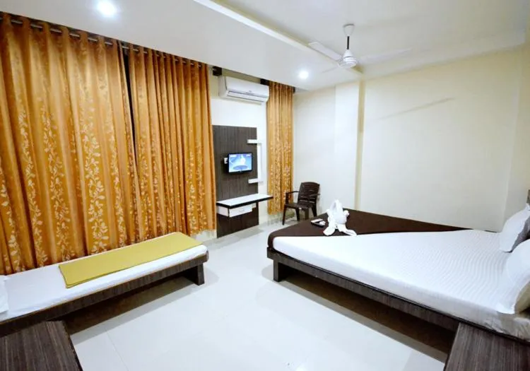 Bed in Hotel sai kanhaiya