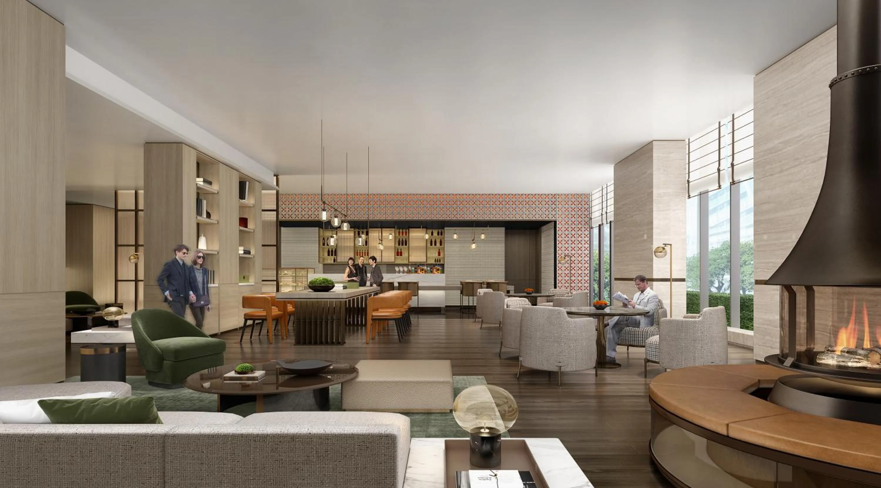 Seating area in Crowne Plaza Hohhot City Center