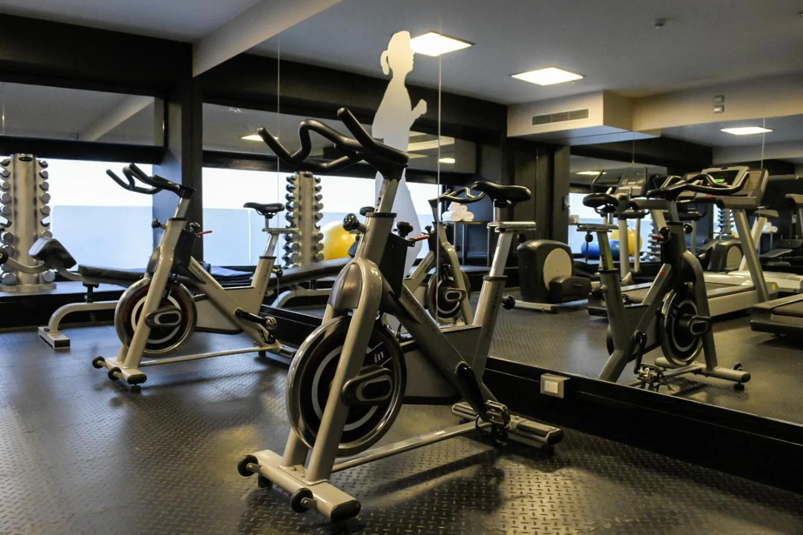 Fitness centre/facilities in Savoy Hotel
