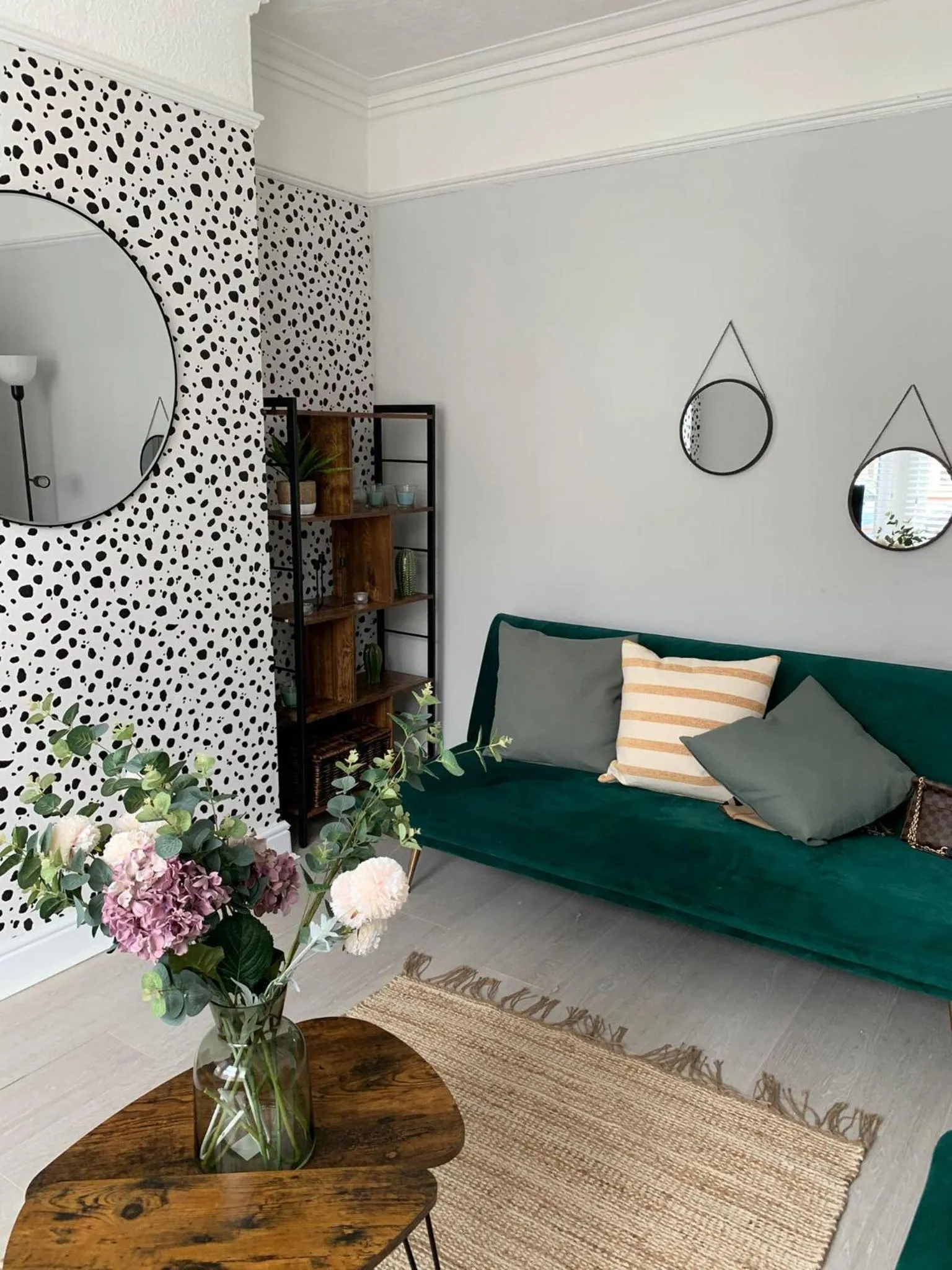 Living room in House of cosy dots