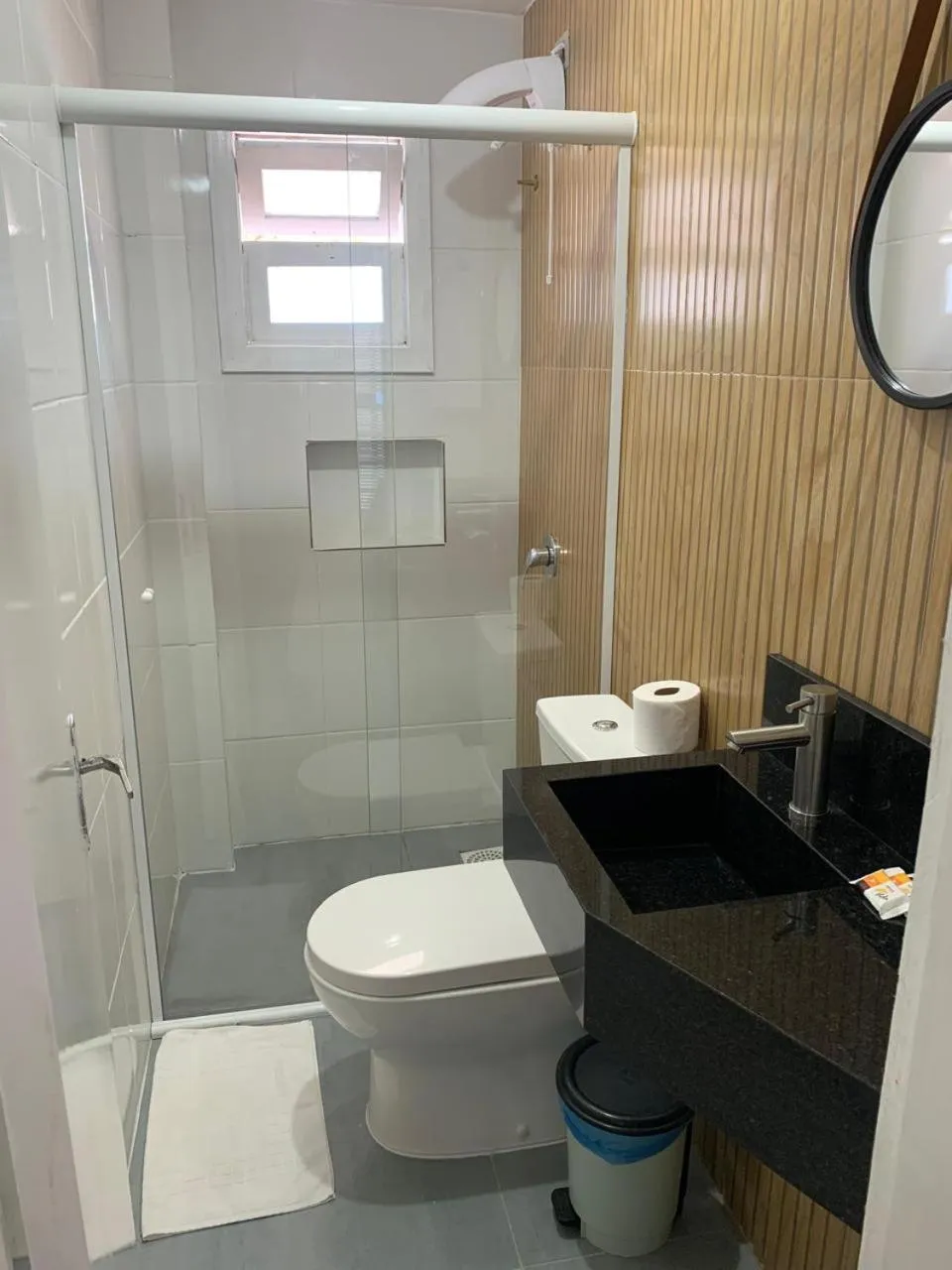 Shower in Pousada Portal da Praia