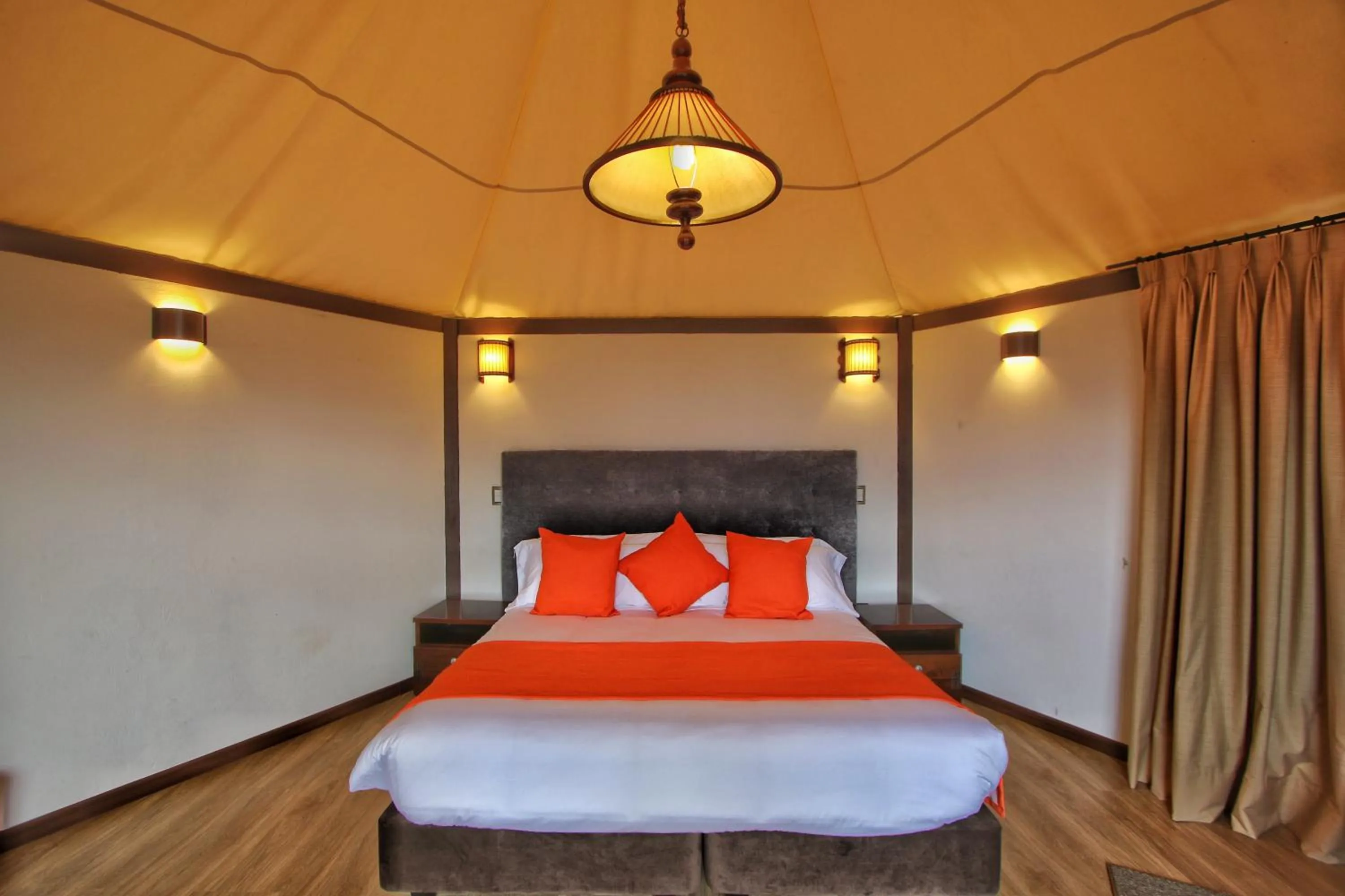 Photo of the whole room, Bed in GENKI LUXURY GLAMPING
