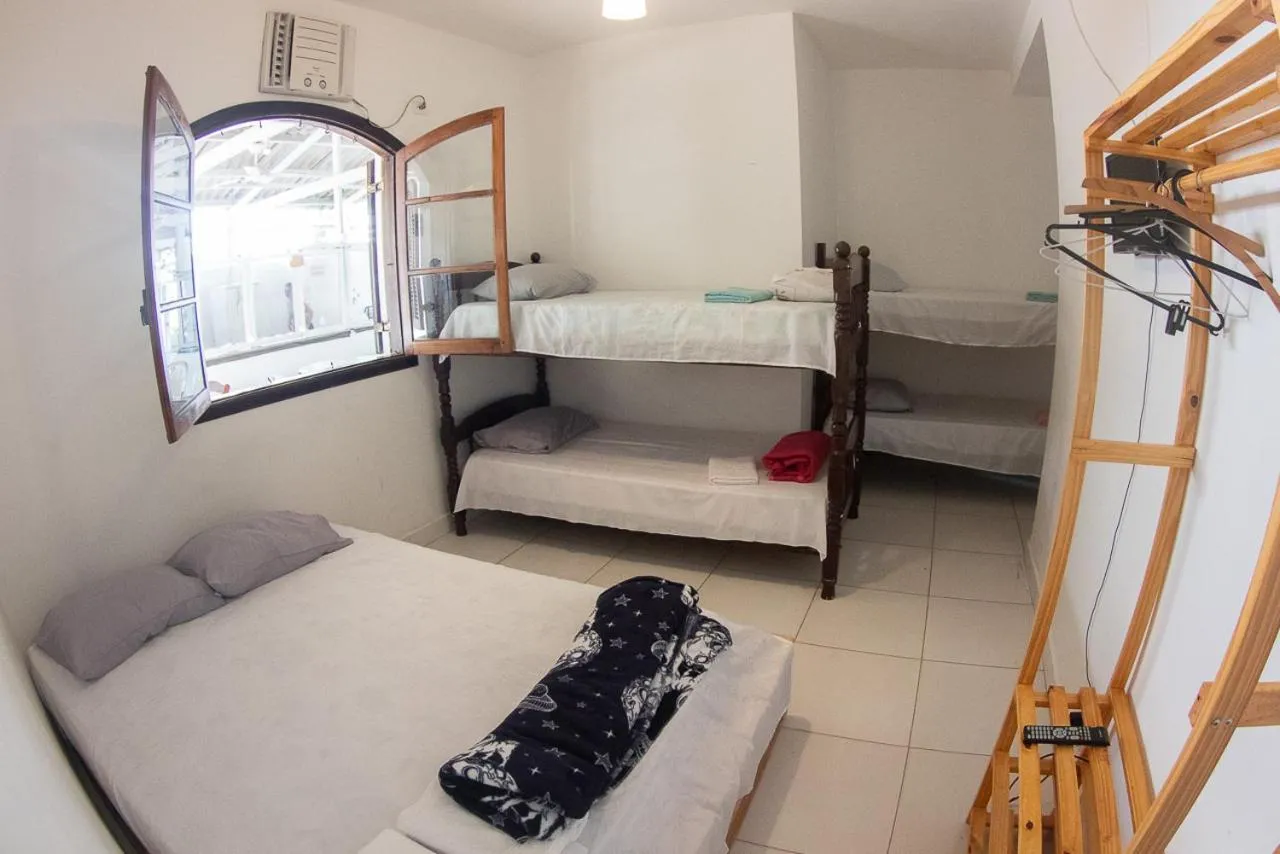 Family Room with Private Bathroom in Pousada Pérola do Guarujá Ltda- Me