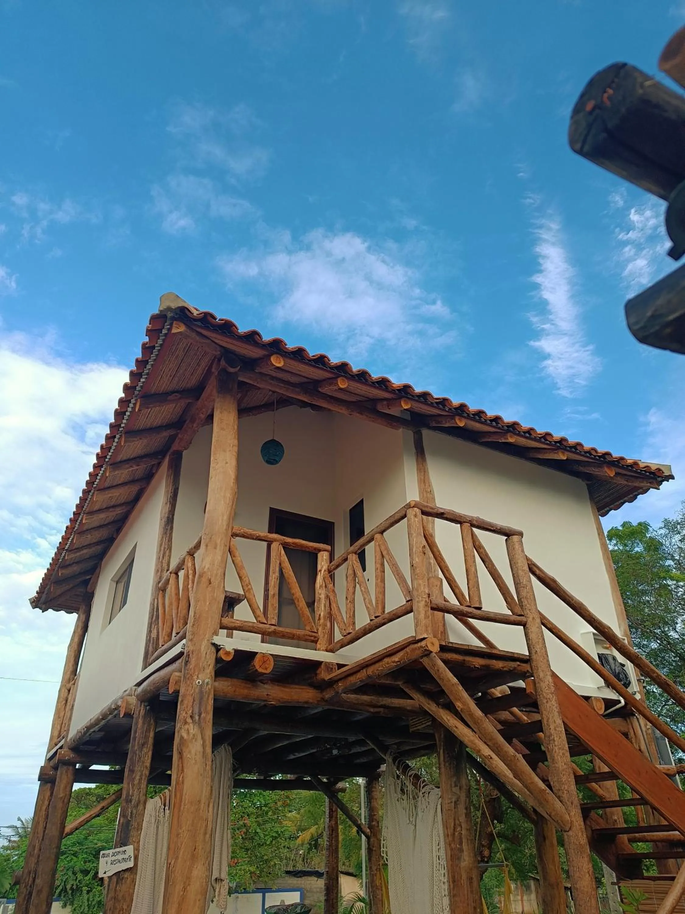 Balcony/Terrace in Hotel Cabañas Puesta del Sol