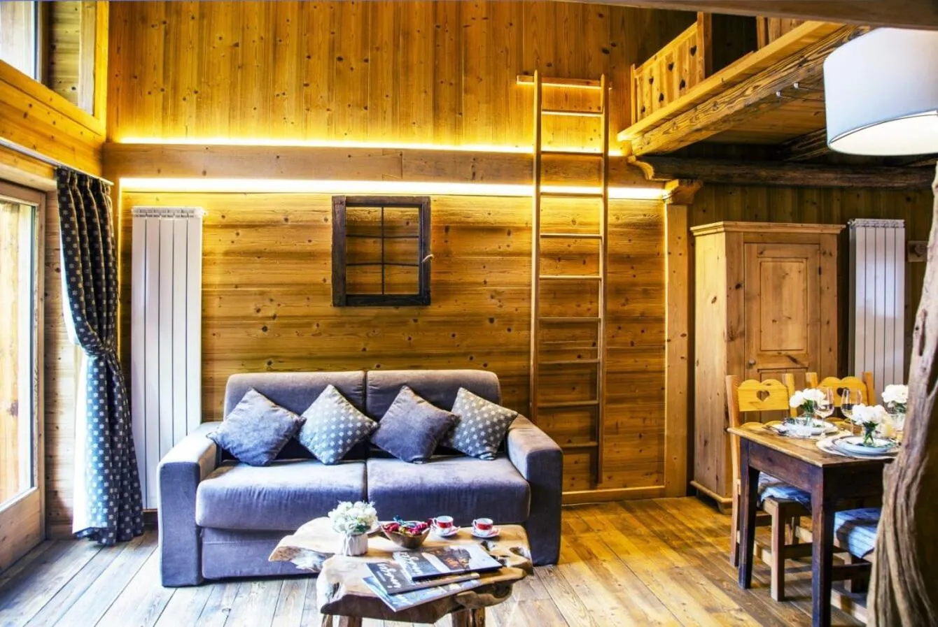 Seating area in Bijoux Des Alpes - Mont Blanc Village