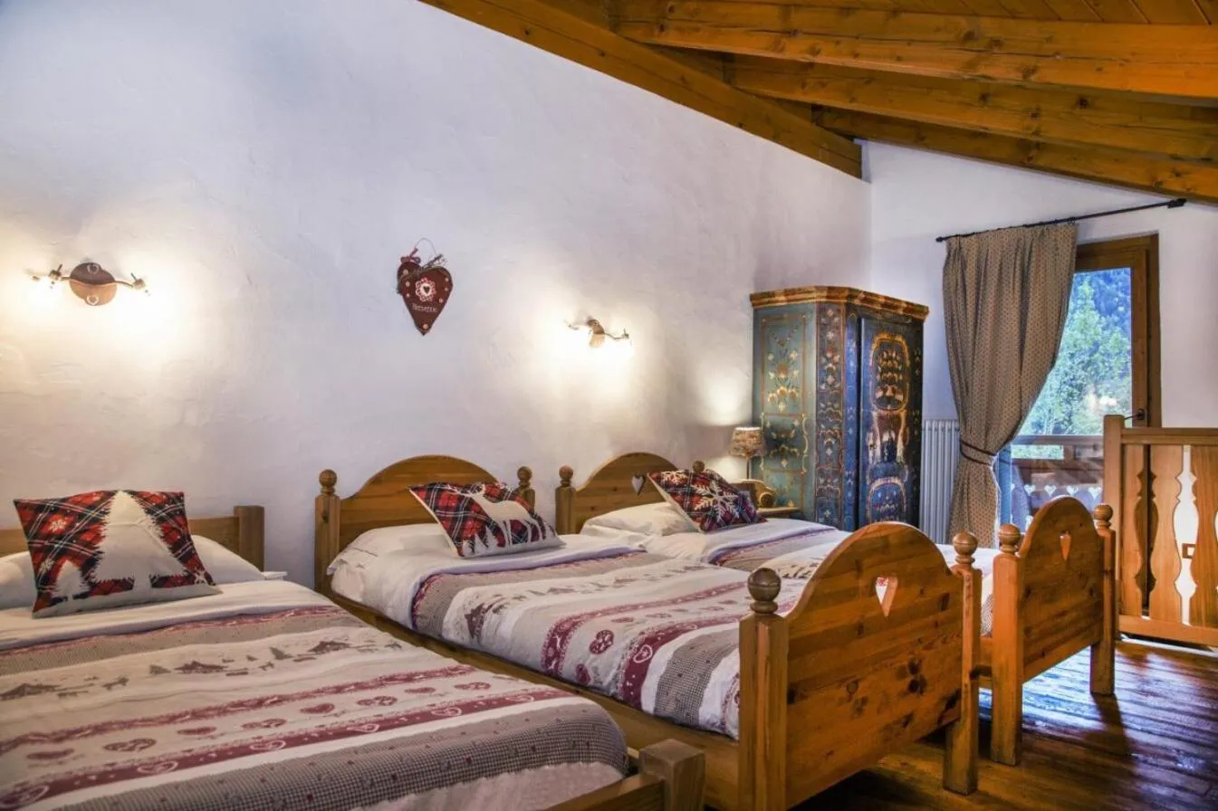 Bed in Bijoux Des Alpes - Mont Blanc Village