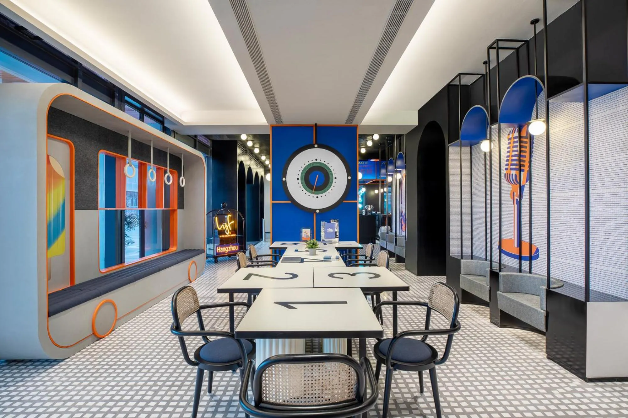 Communal lounge/ TV room in lyf Mid-Town Hangzhou