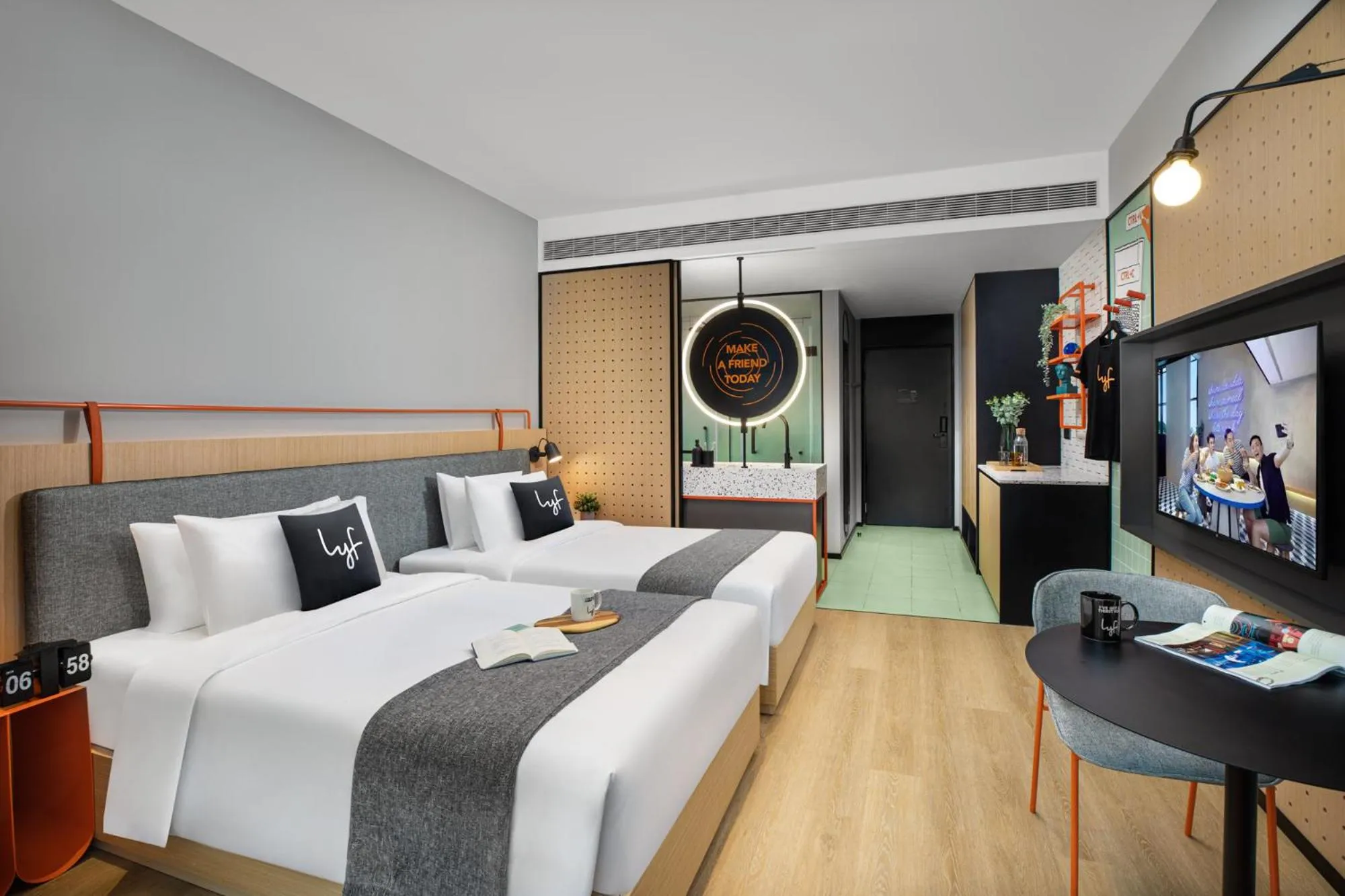 TV and multimedia in lyf Mid-Town Hangzhou