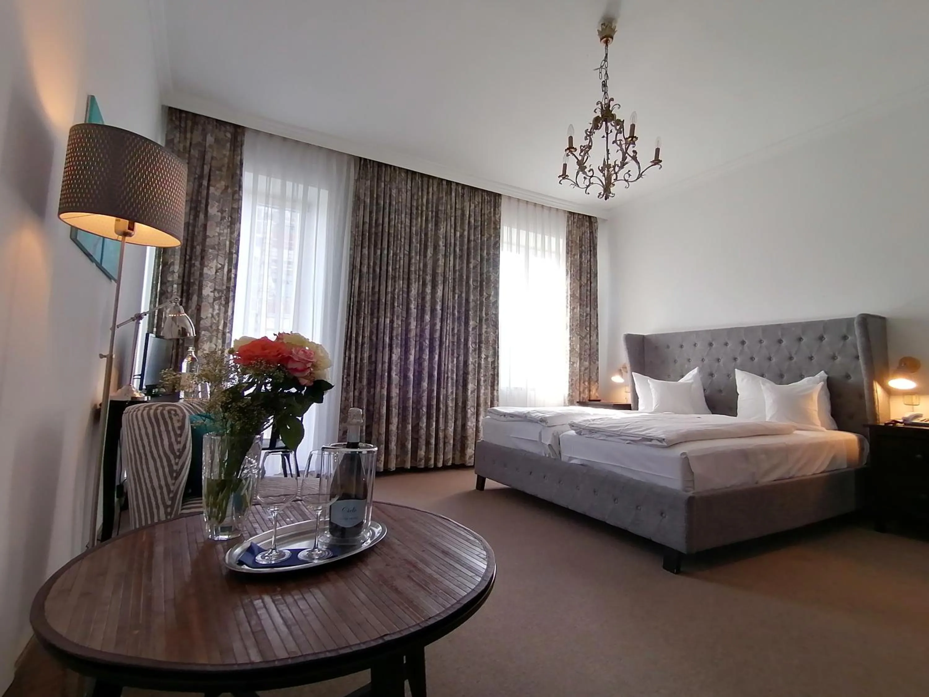 Photo of the whole room, Bed in Hotel Wendelstein