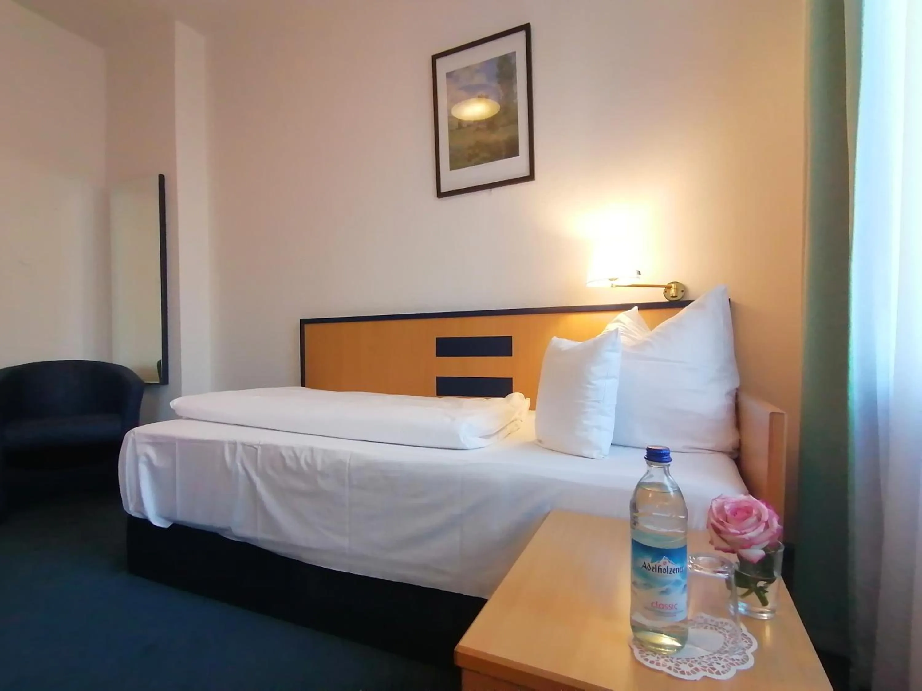 Bed in Hotel Wendelstein