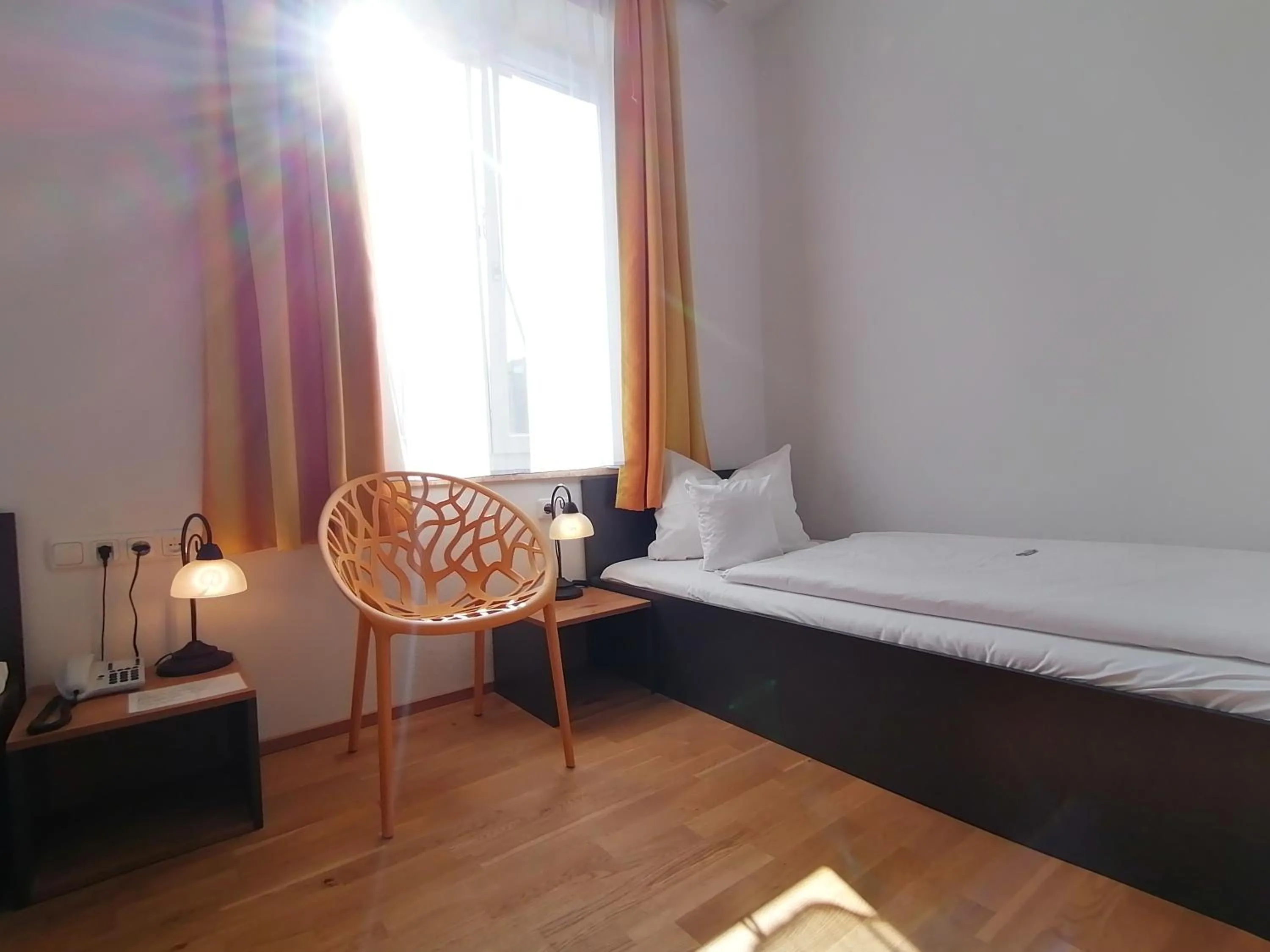 Bed in Hotel Wendelstein