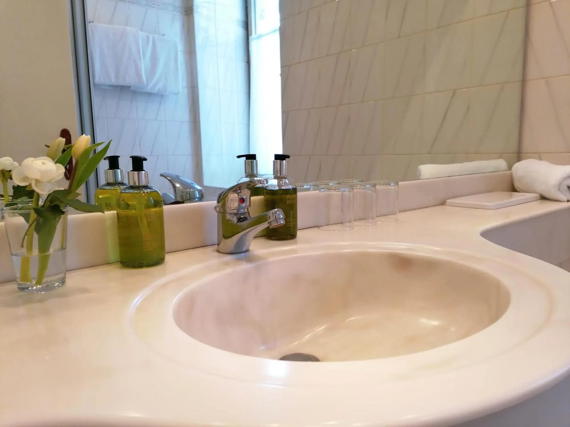 Bathroom in Hotel Wendelstein