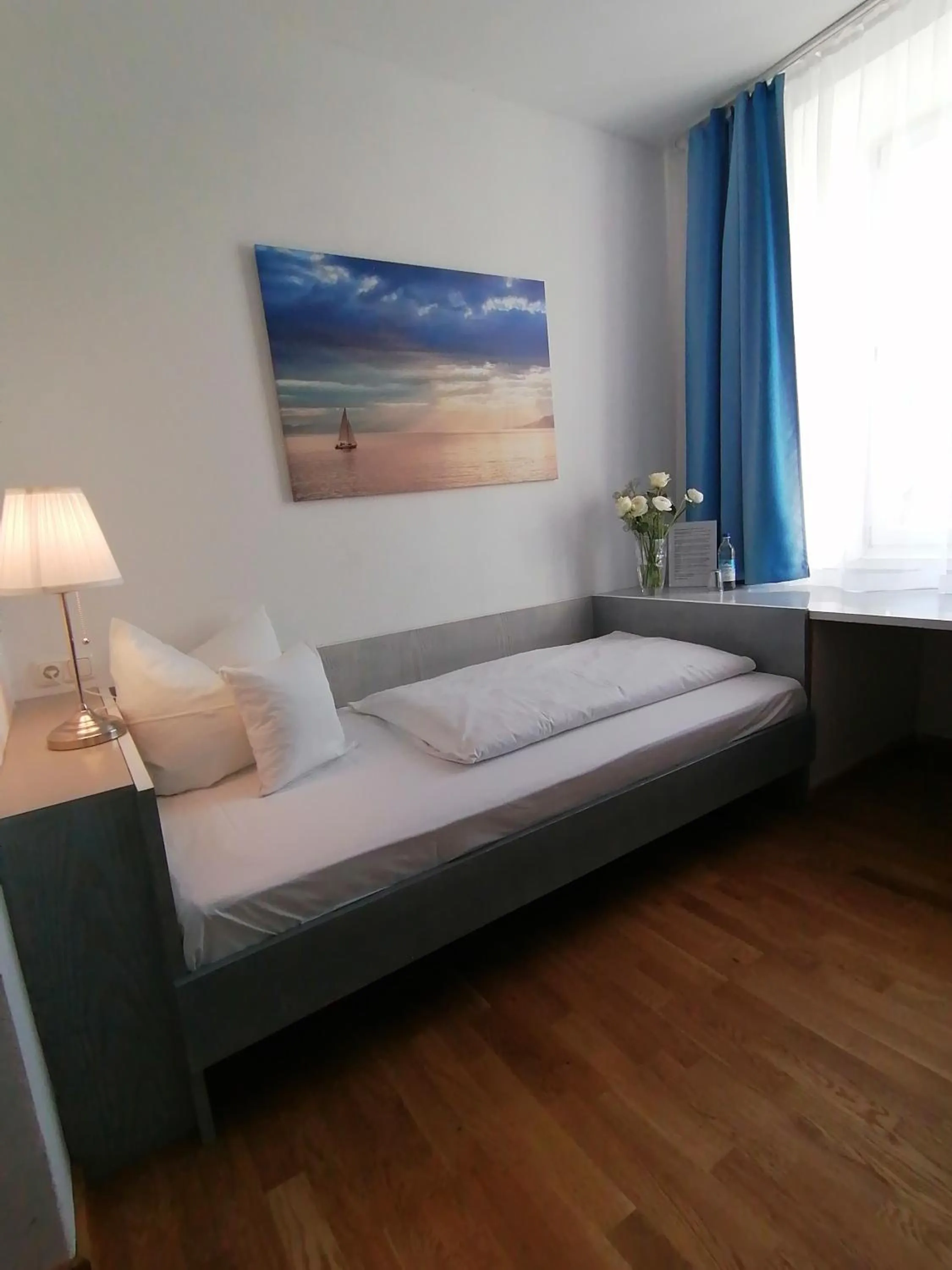 Bed in Hotel Wendelstein