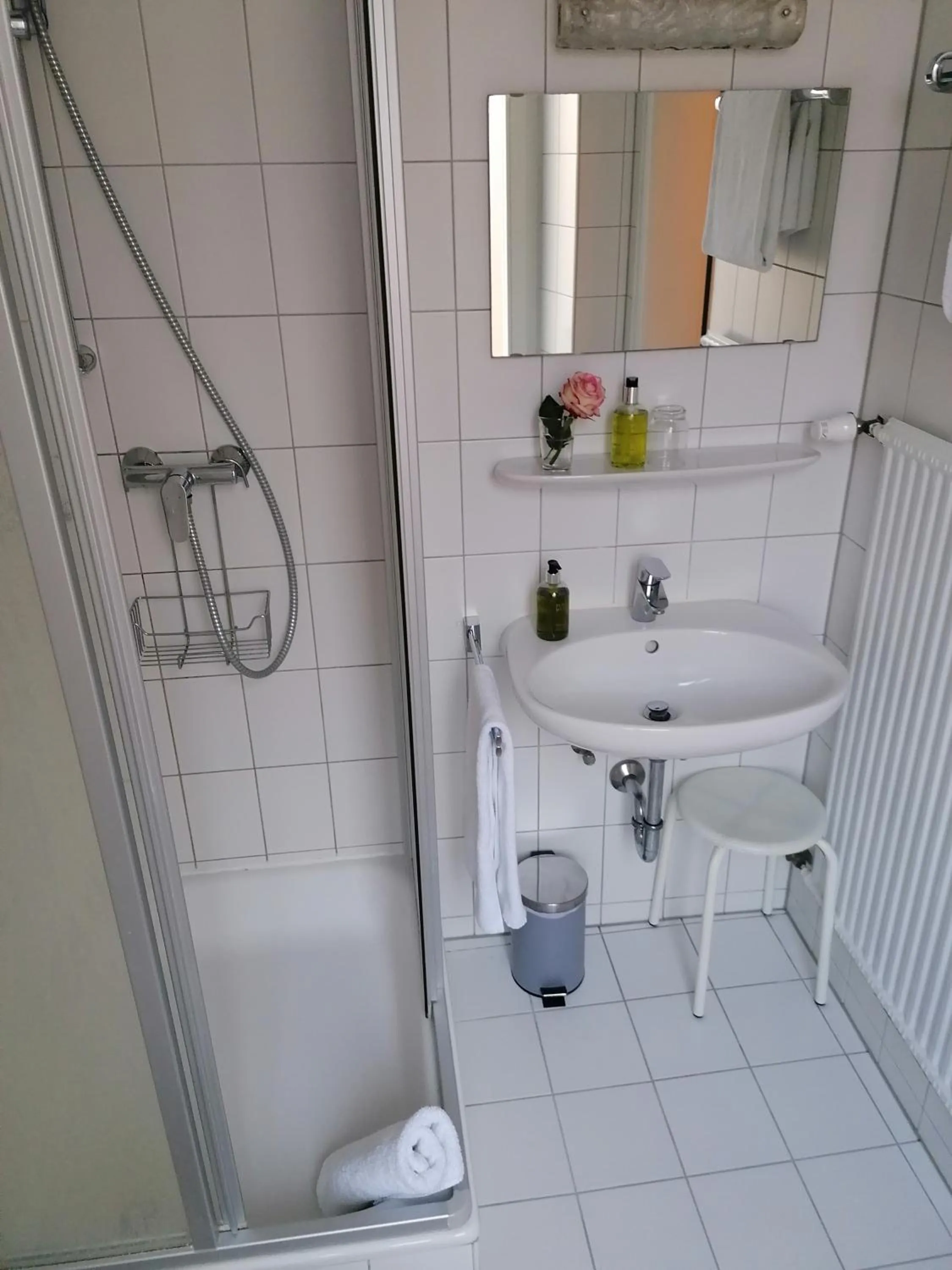 Shower in Hotel Wendelstein