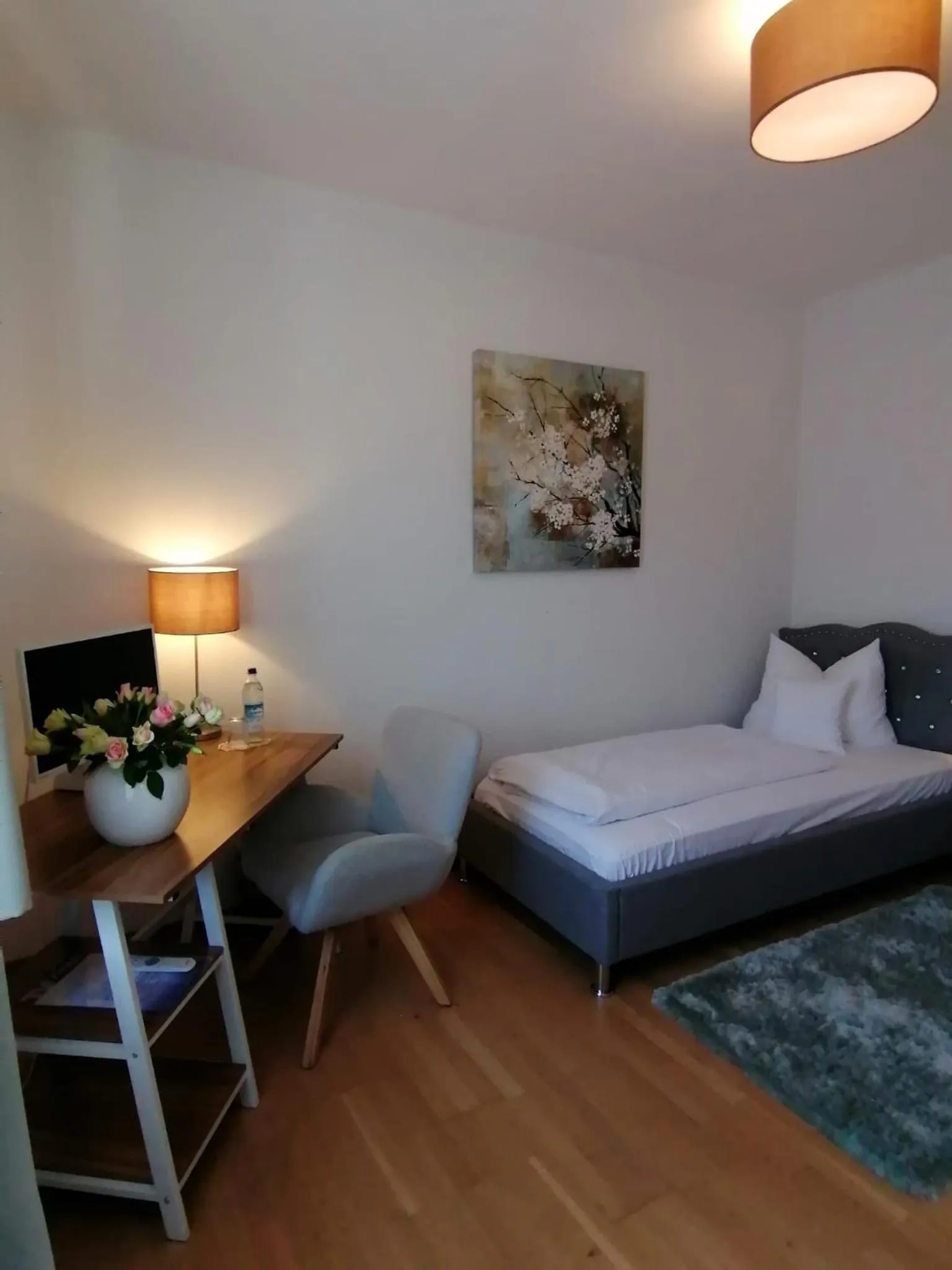 Bed in Hotel Wendelstein