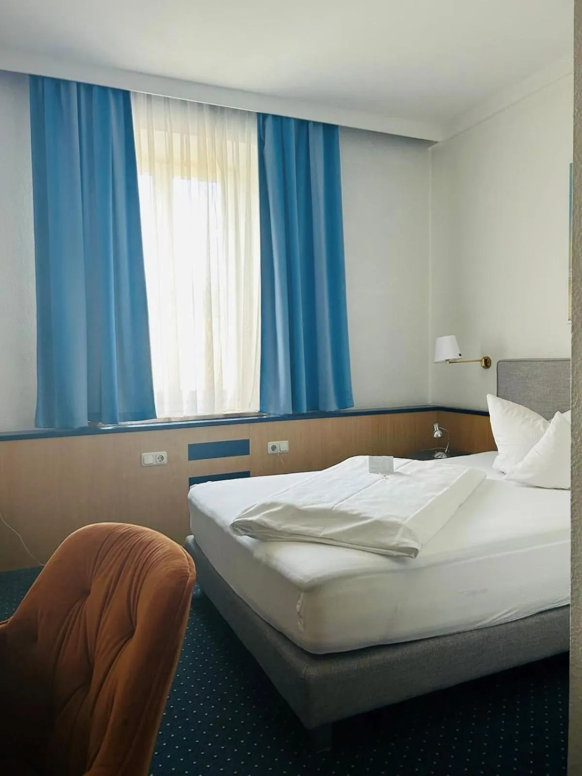 Bed in Hotel Wendelstein