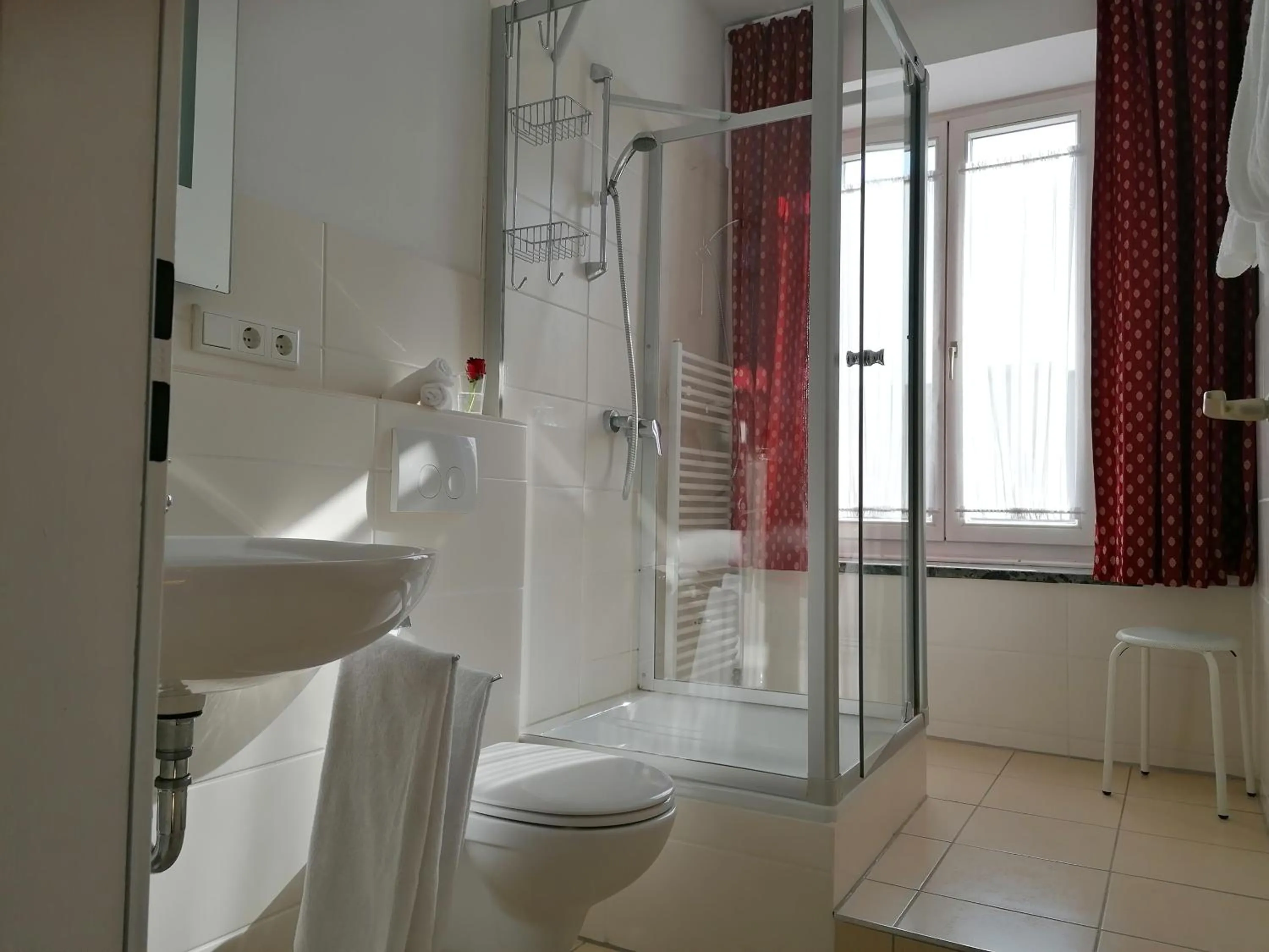 Bathroom in Hotel Wendelstein