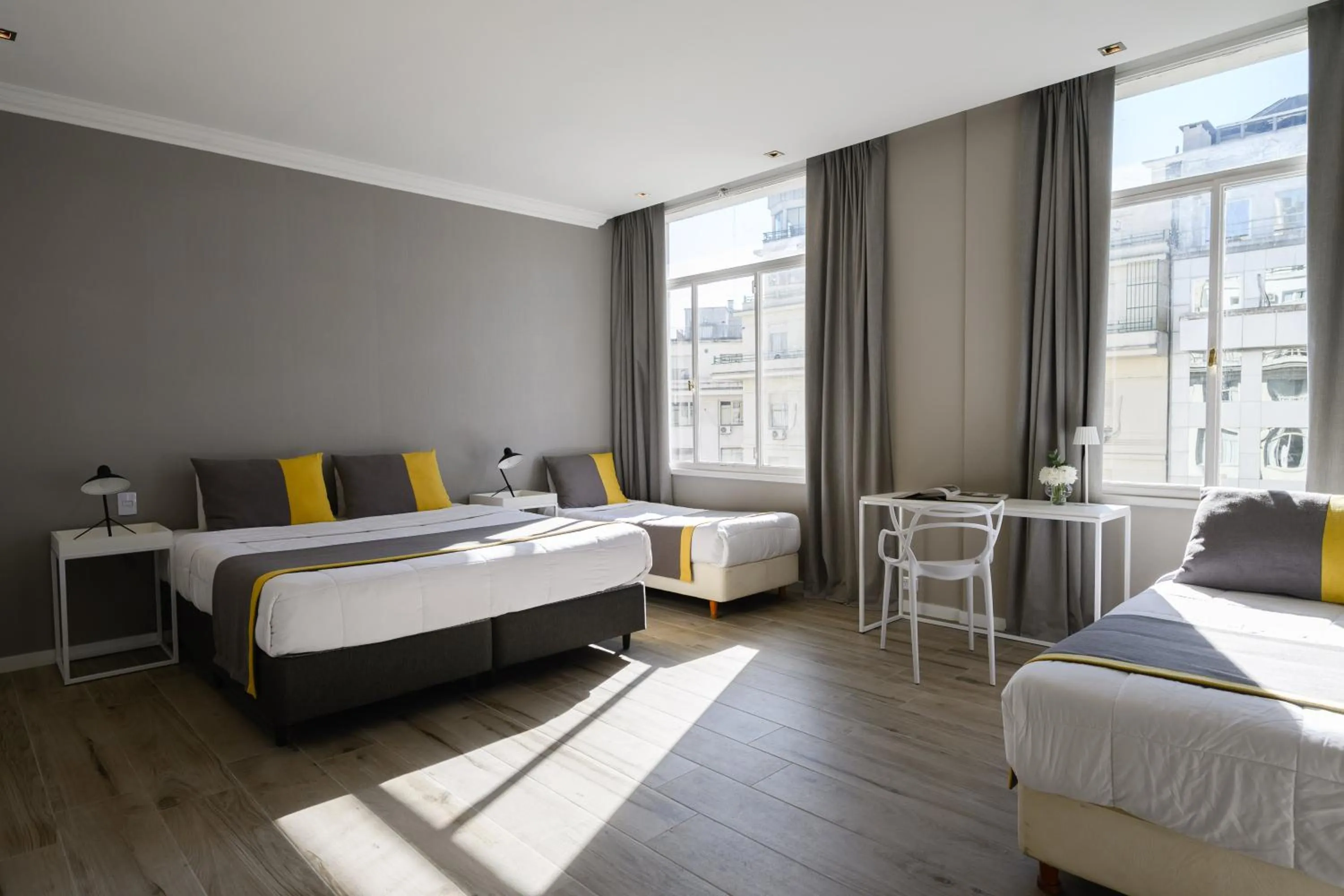 Bed in Midtown Boutique Hotel