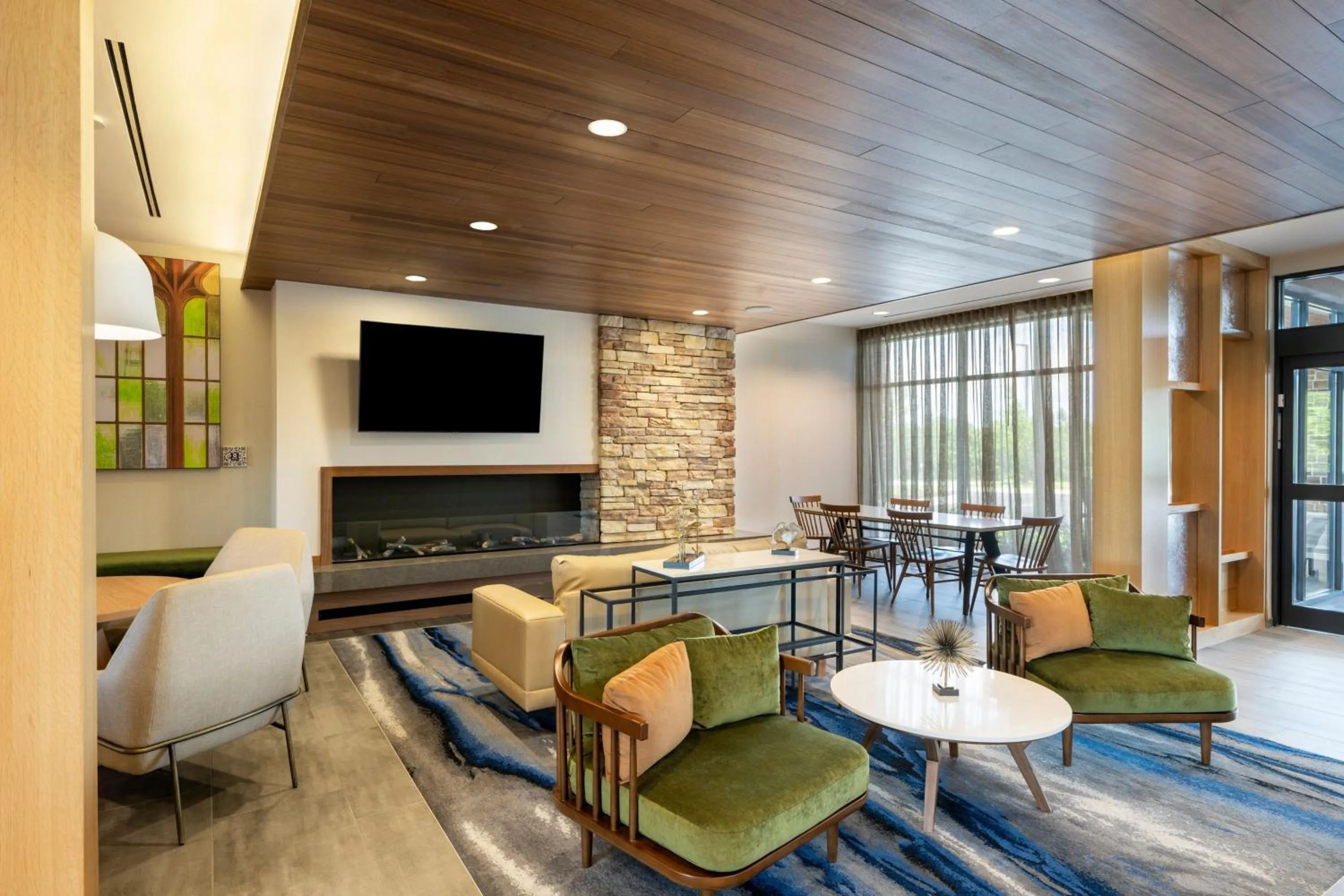 Lobby or reception in Fairfield by Marriott Inn & Suites Rome