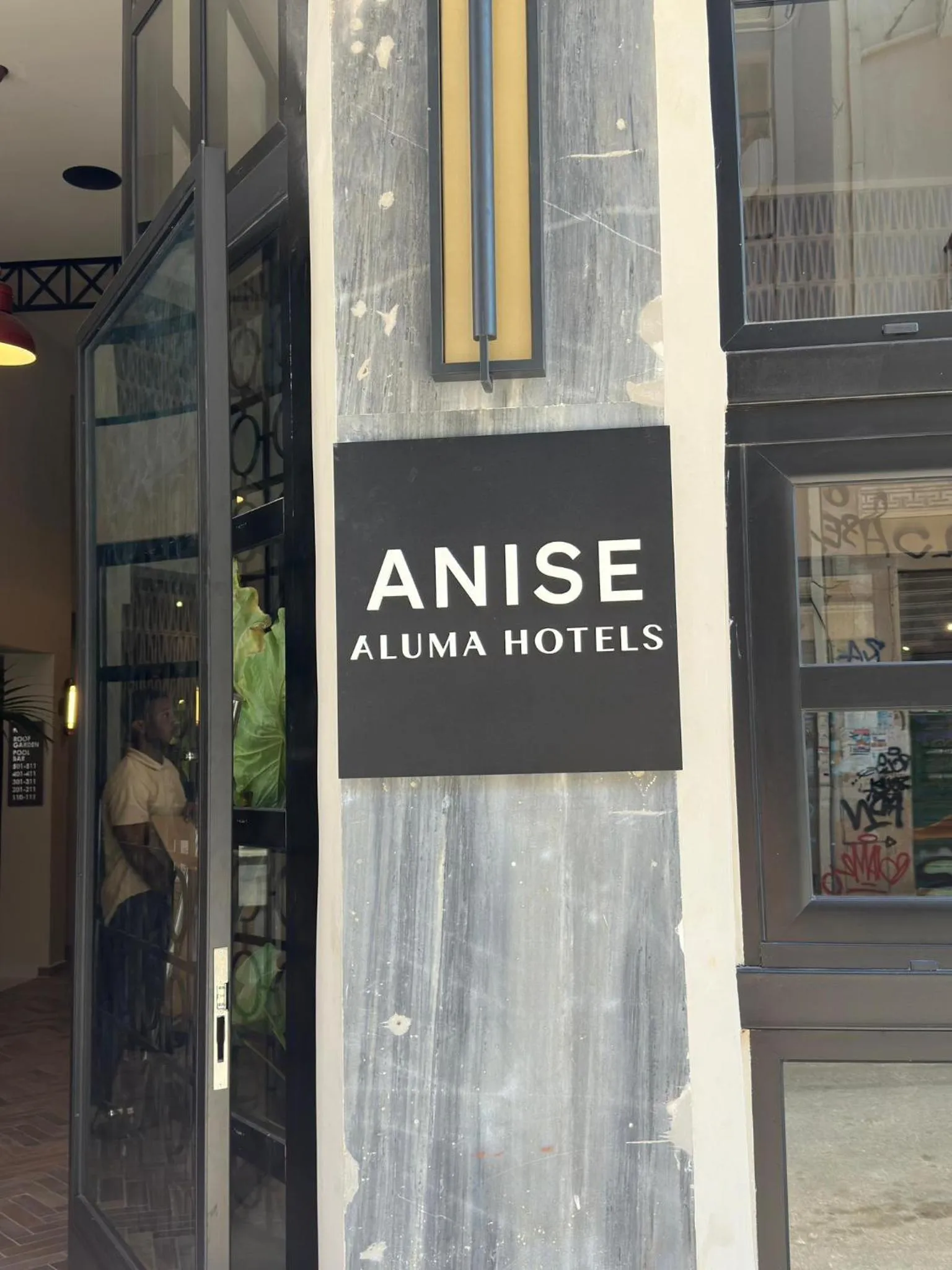 Logo/Certificate/Sign in Anise, Aluma Hotels & Resorts