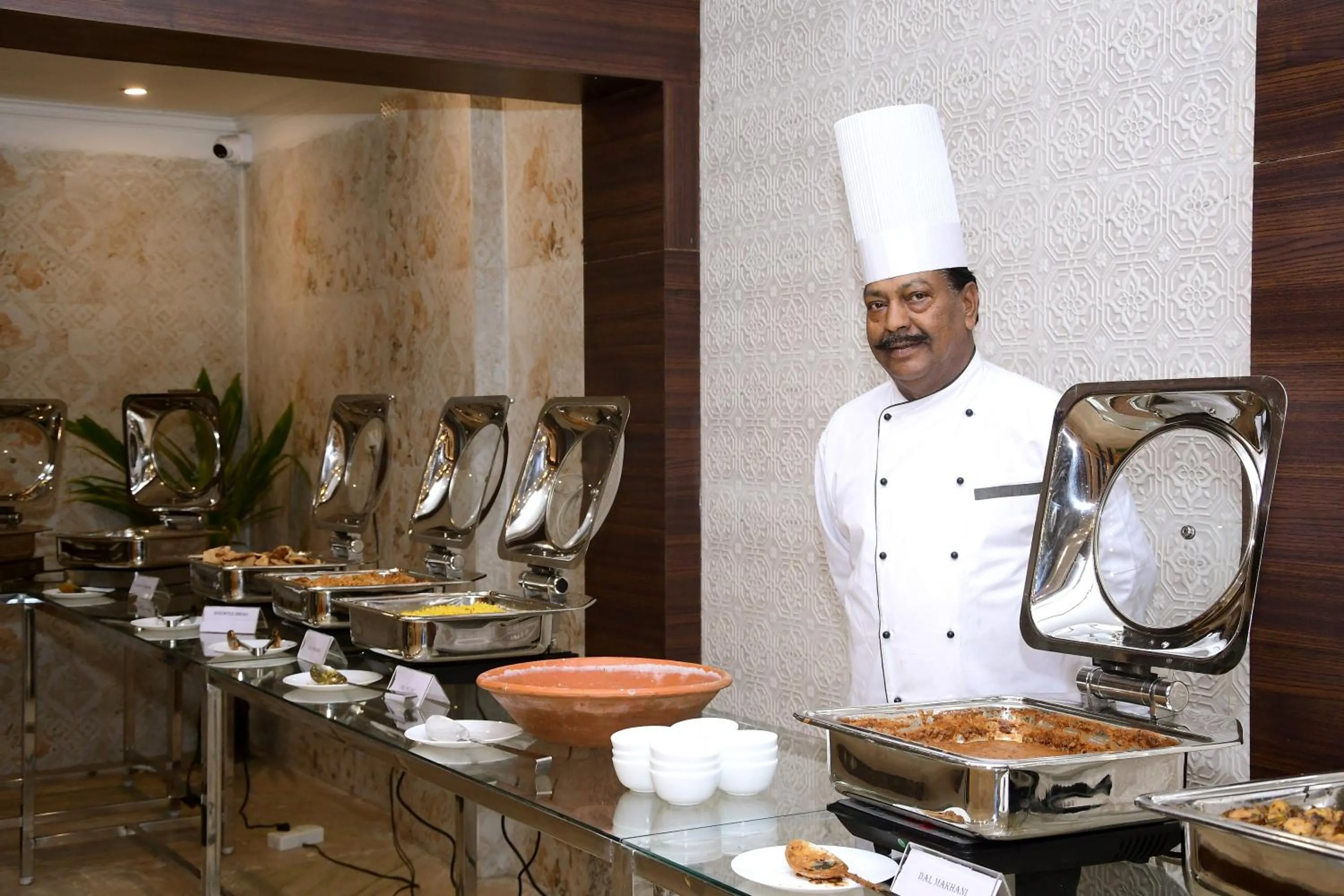 Buffet breakfast in Hotel Life Inn