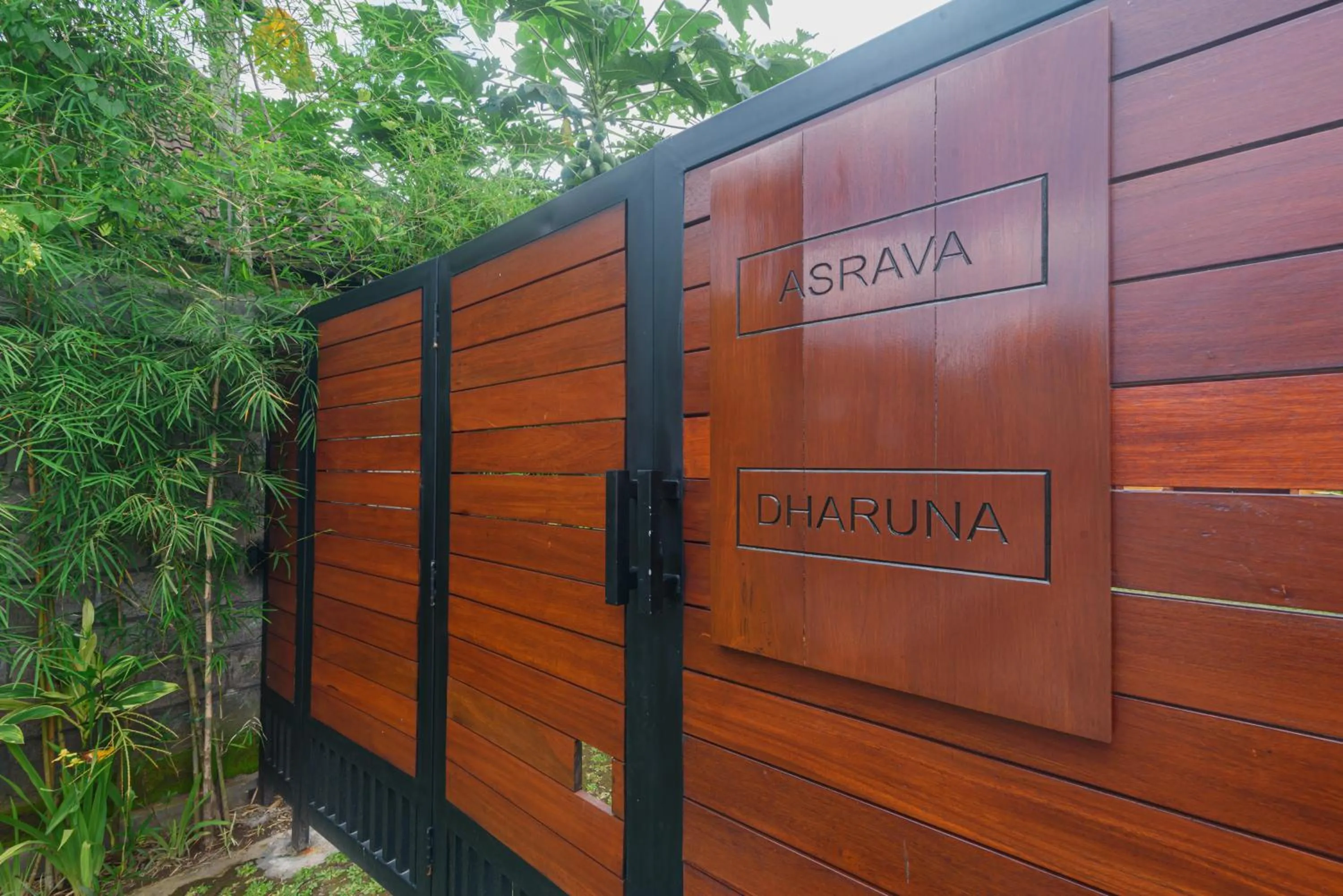 Facade/entrance in Villa Asrava Ubud