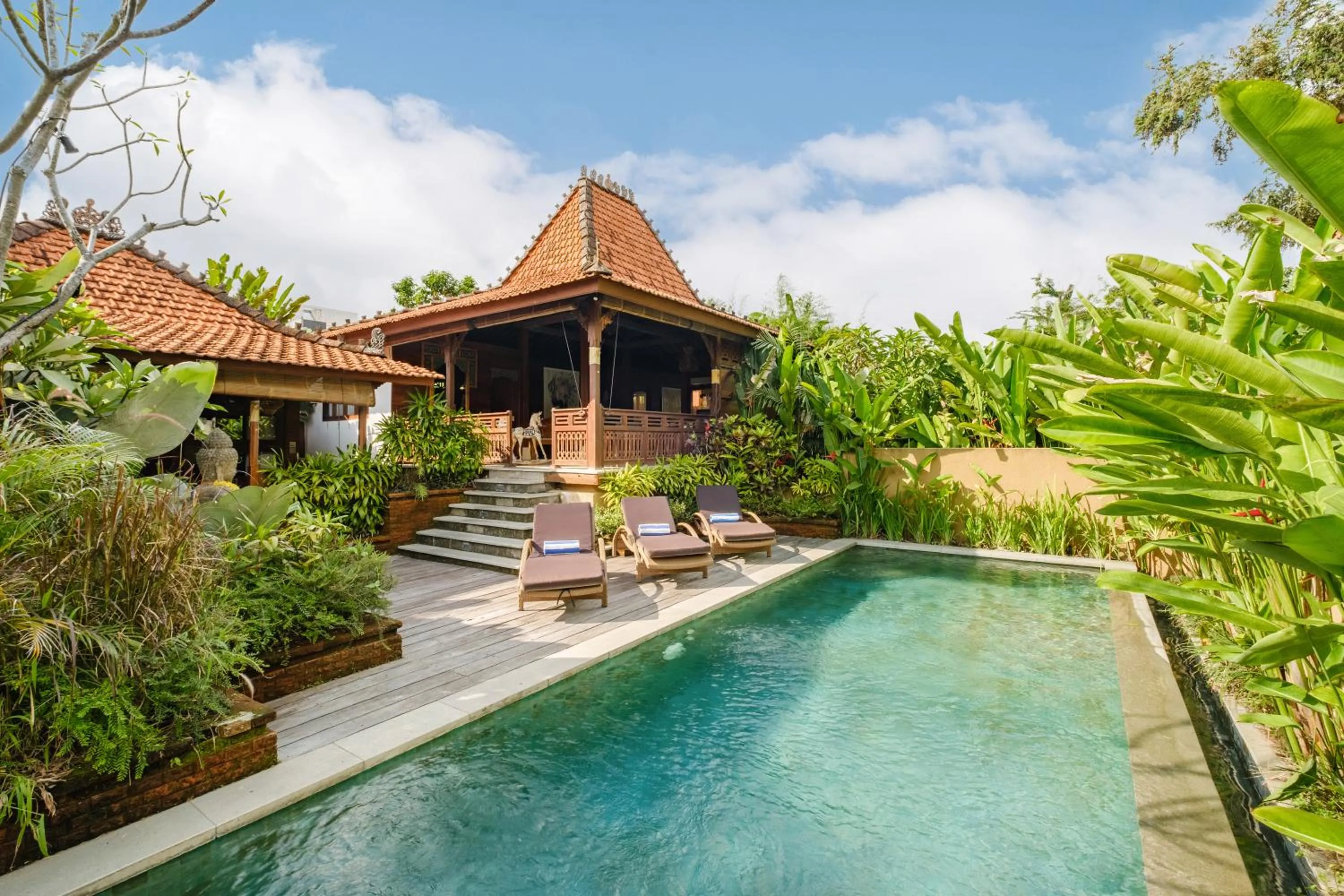Property building in Villa Asrava Ubud