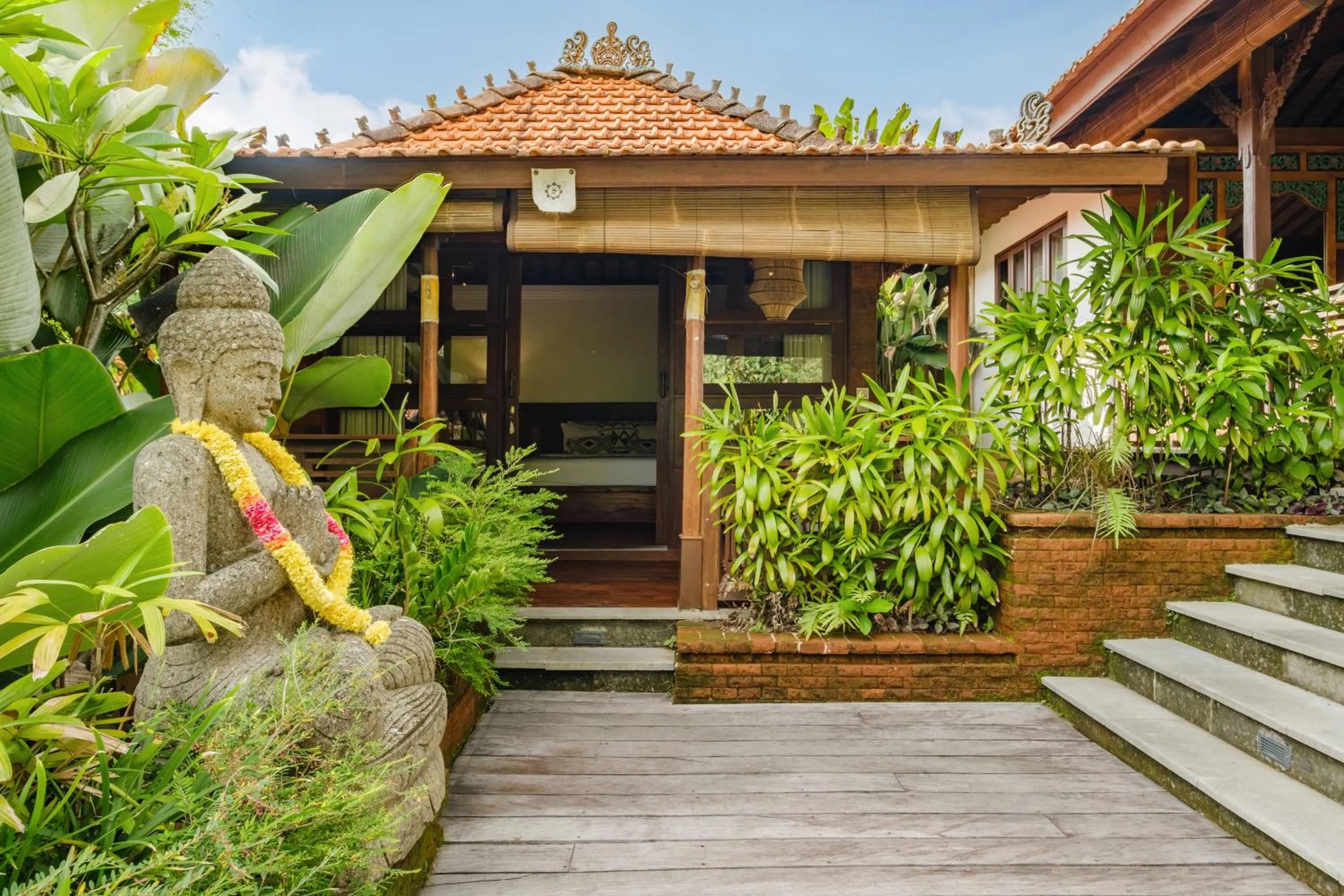 Patio in Villa Asrava Ubud