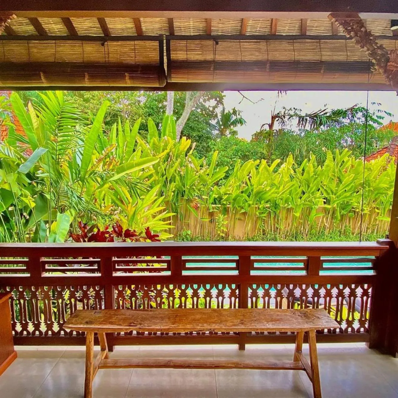 Patio in Villa Asrava Ubud