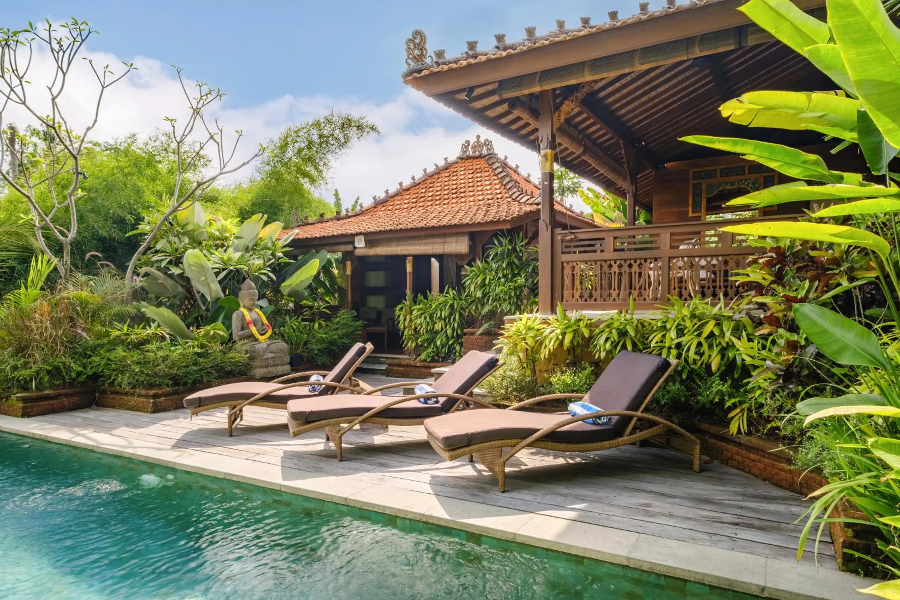 Property building in Villa Asrava Ubud