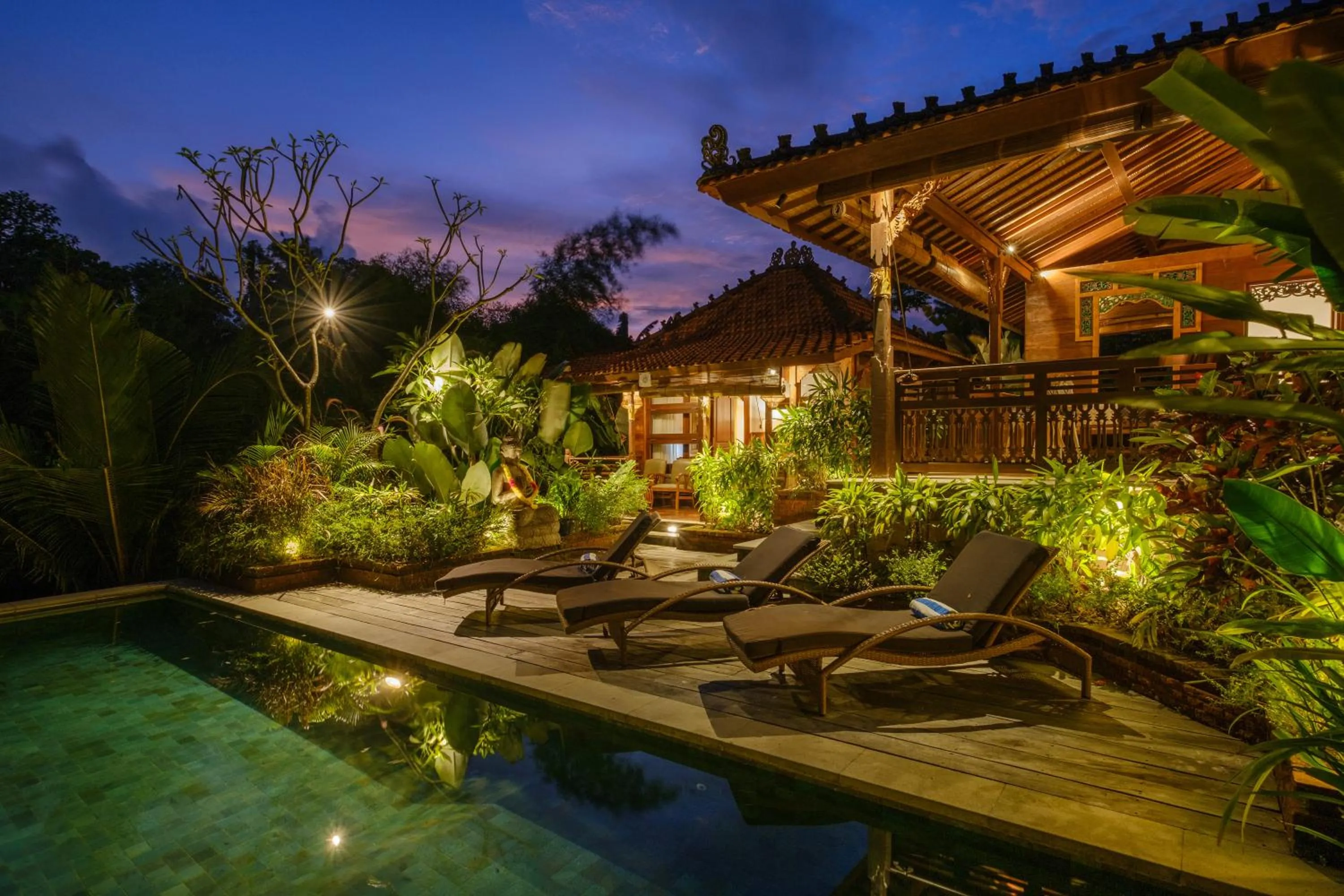 Property building in Villa Asrava Ubud
