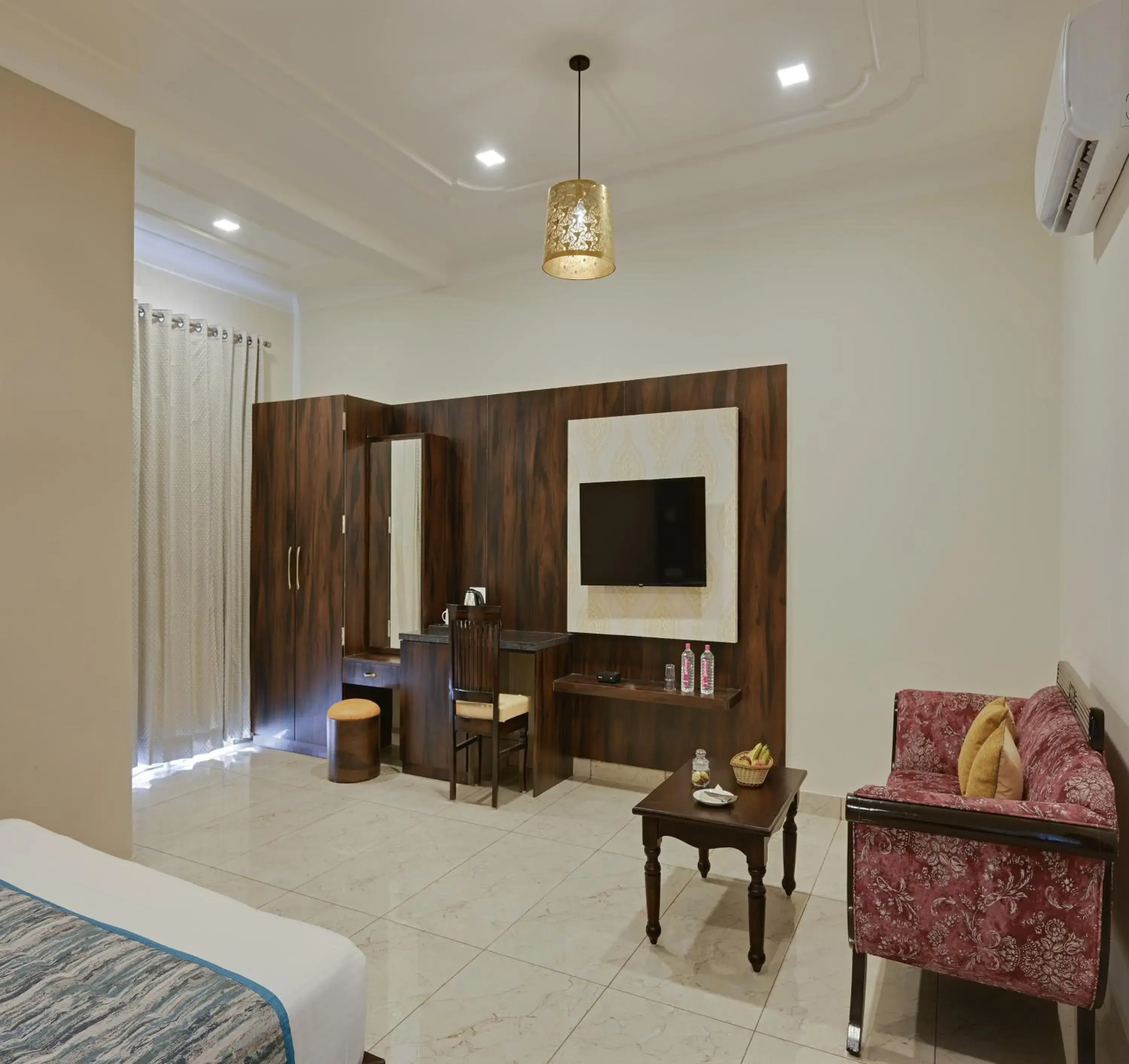 Deluxe Pool View Room with Private Balcony in Red Tullip MD Valley Resort and Spa Deluxe Pool View Room with Private Balcony in Red Tullip MD Valley Resort and Spa