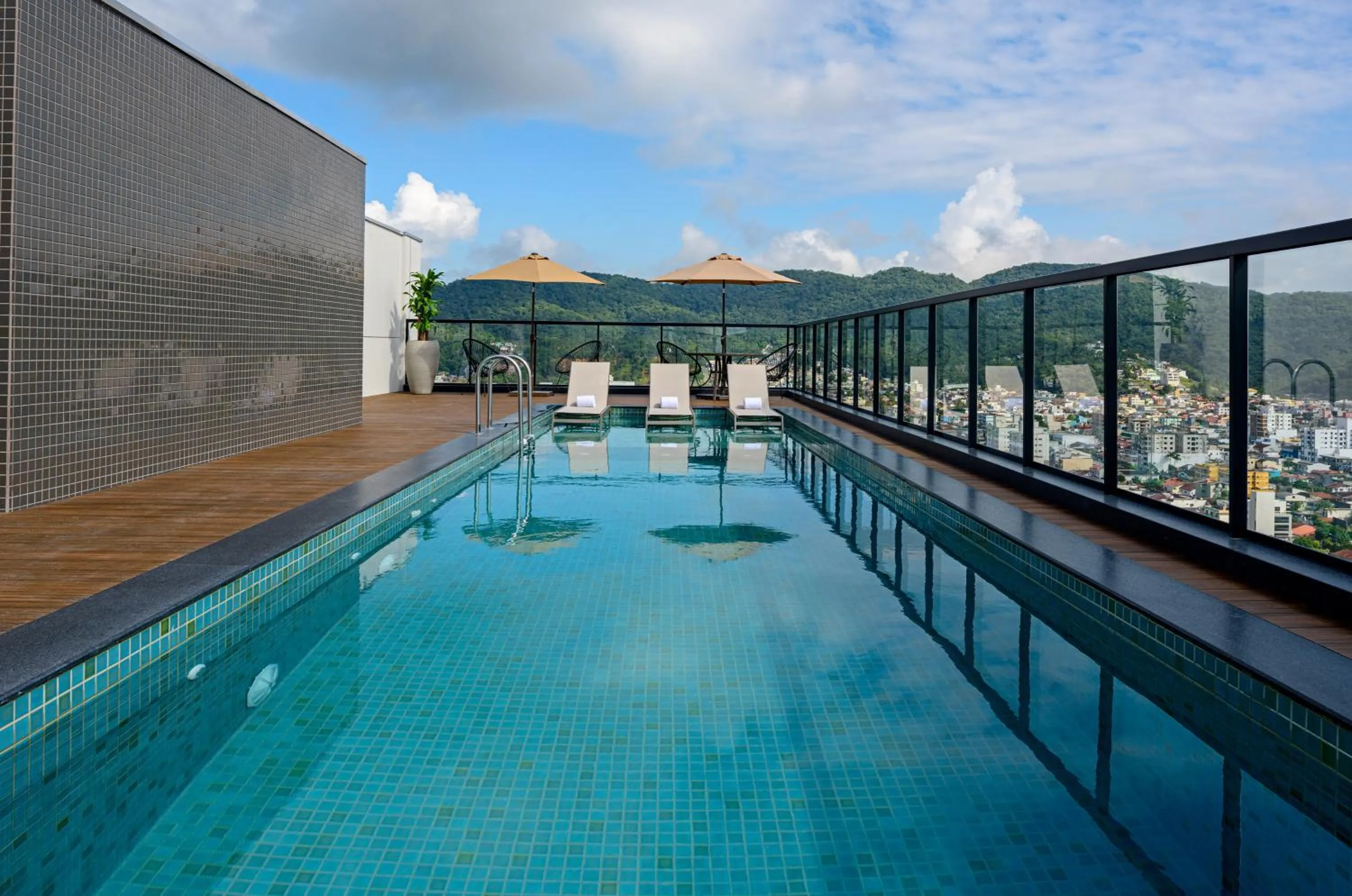 Swimming pool in Ibis Balneario Camboriu