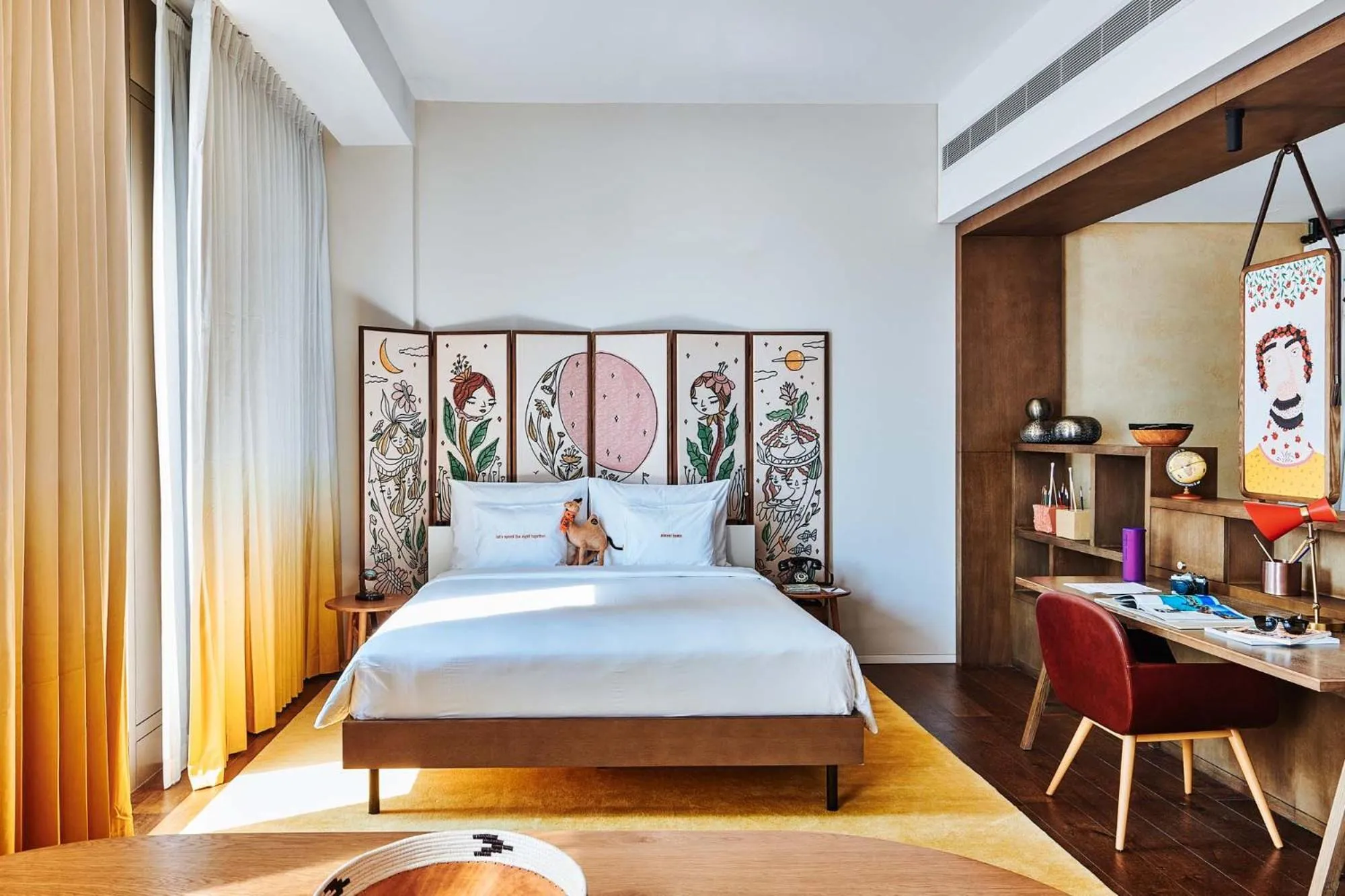 Bedroom, Bed in 25hours Hotel Dubai One Central