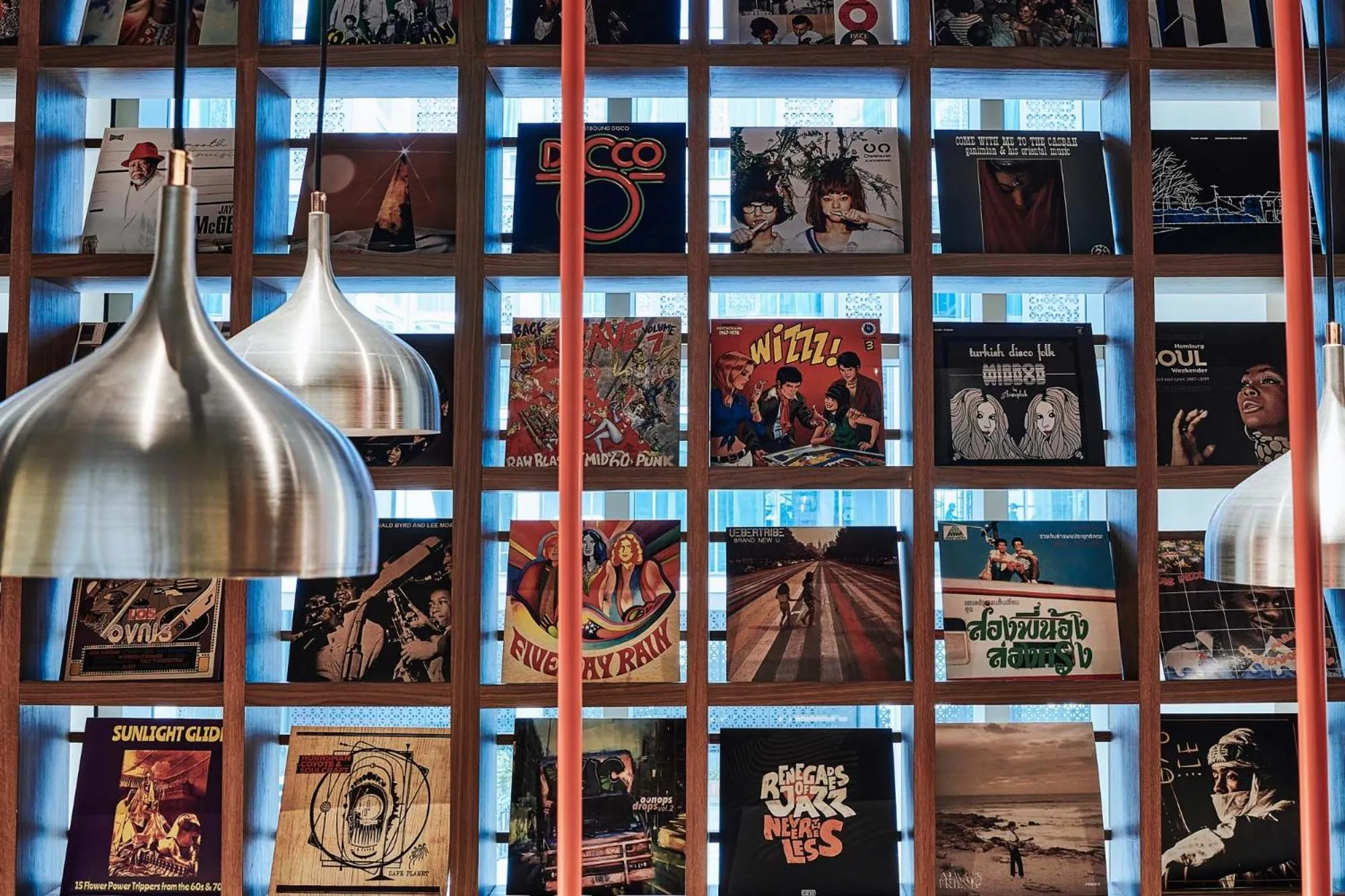 Decorative detail in 25hours Hotel Dubai One Central