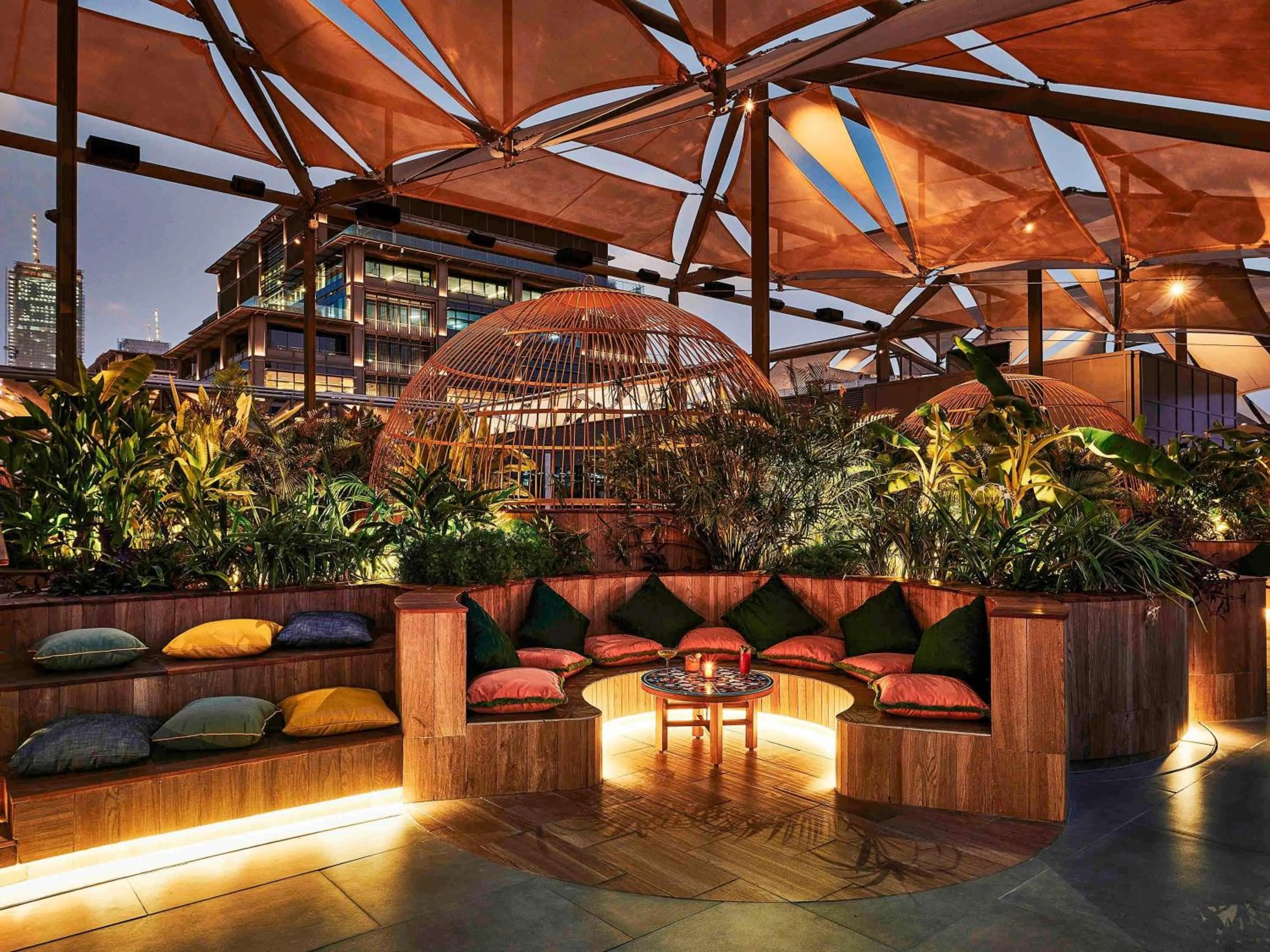 Lounge or bar in 25hours Hotel Dubai One Central